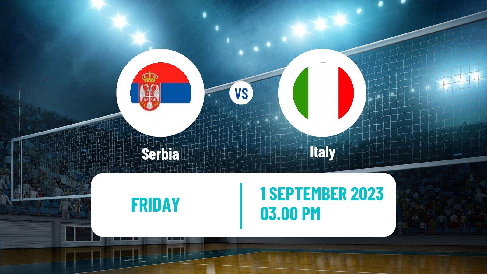 Volleyball European Championships Volleyball Serbia - Italy