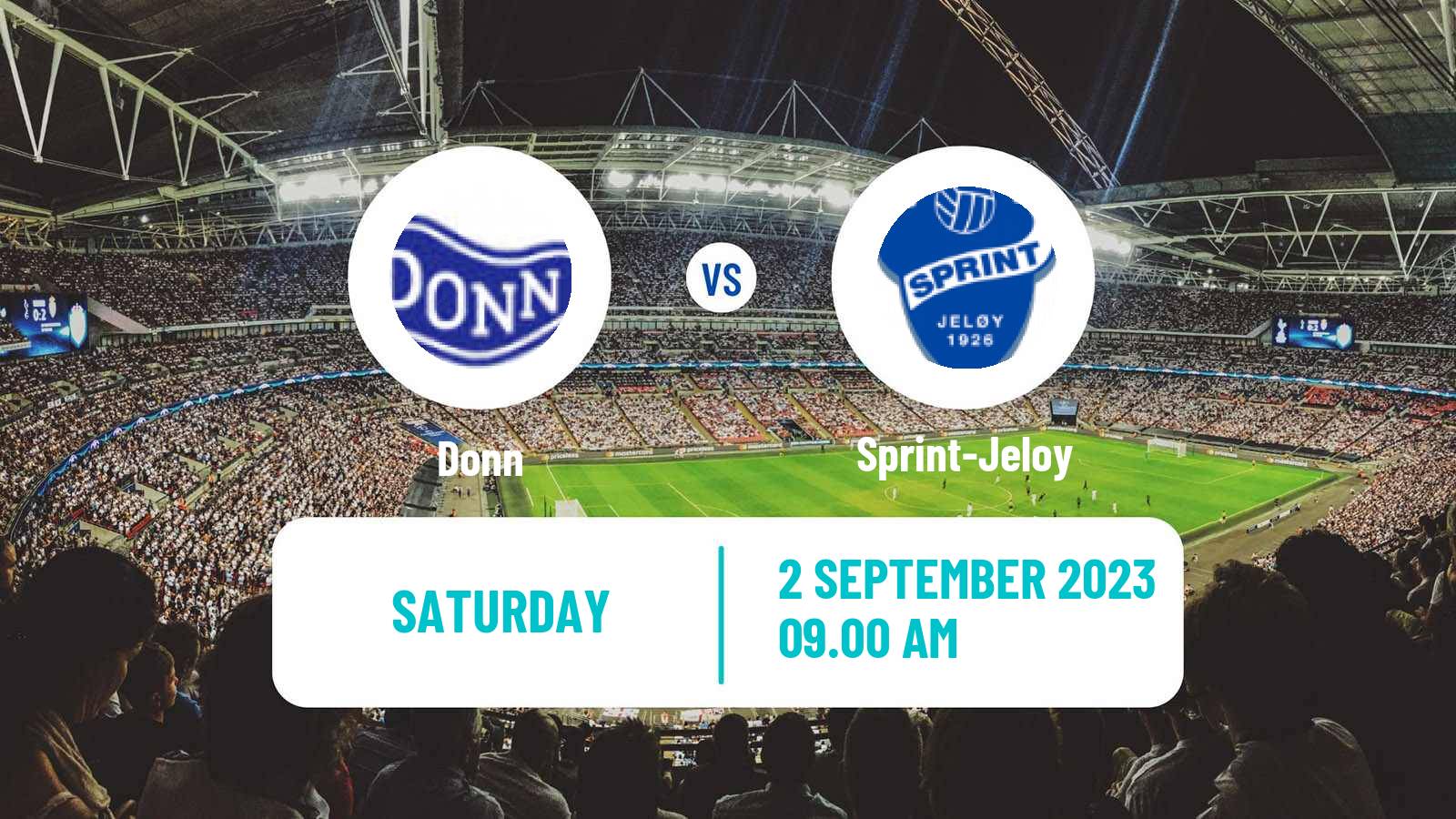 Soccer Norwegian Division 3 - Group 4 Donn - Sprint-Jeloy