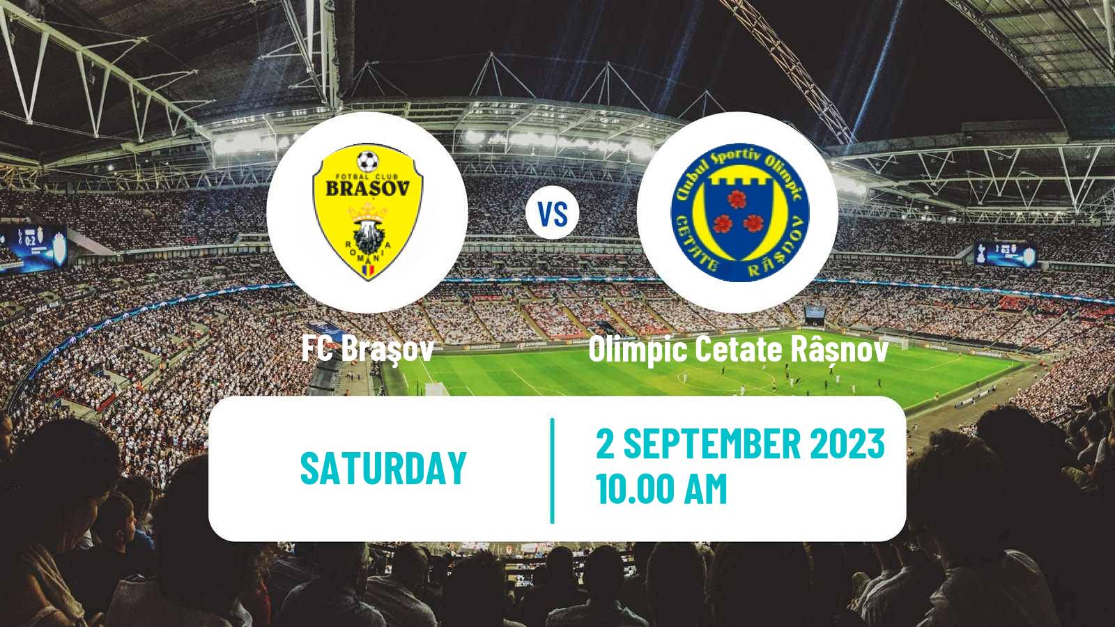 Soccer Romanian Liga 3 - Seria 5 Braşov - Olimpic Cetate Râșnov