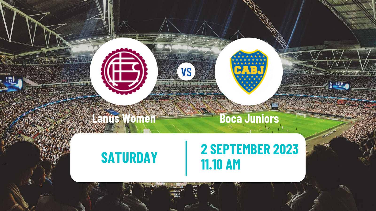 Soccer Argentinian Primera A Women Lanús - Boca Juniors