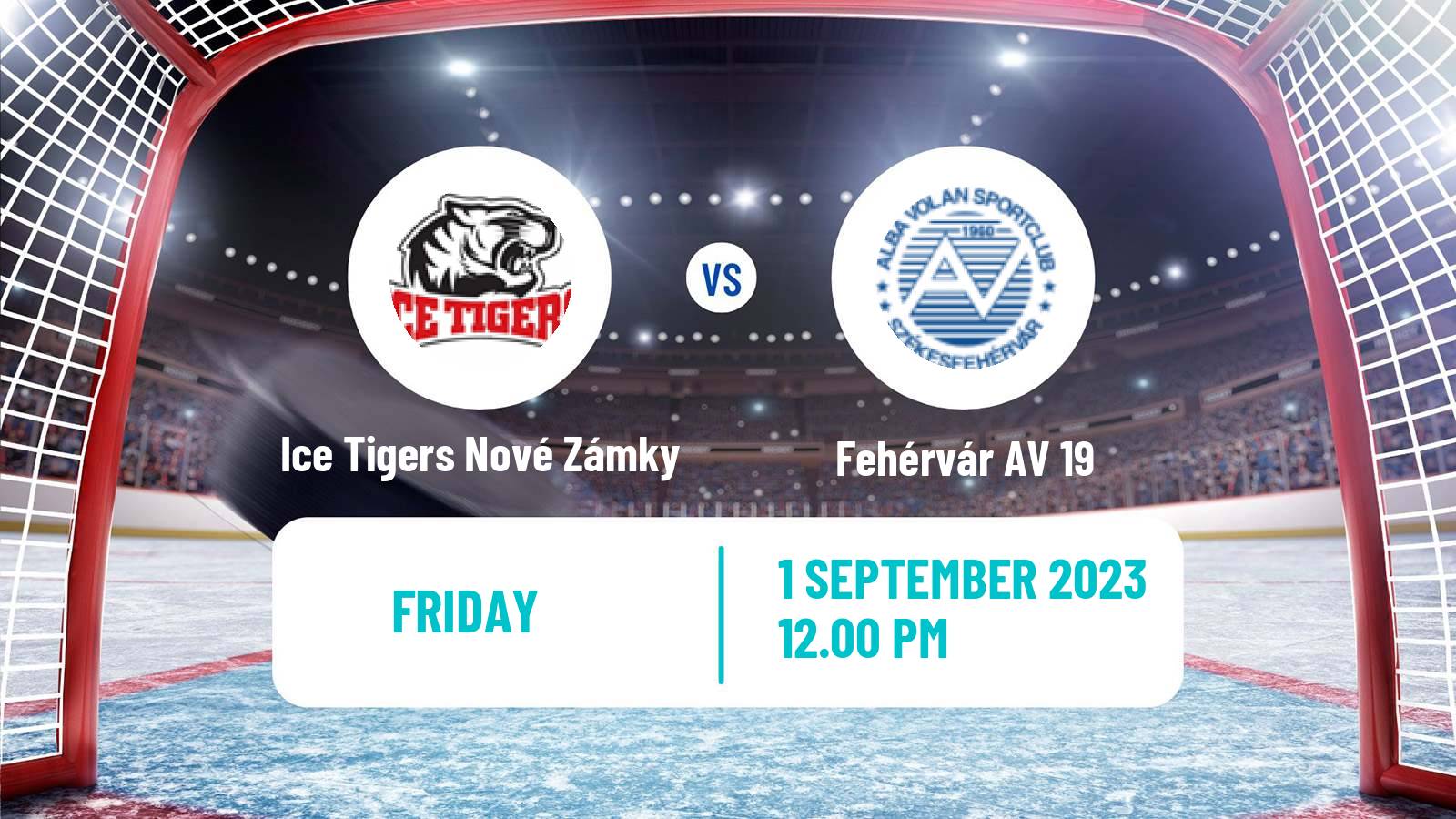 Hockey Club Friendly Ice Hockey Ice Tigers Nové Zámky - Fehérvár AV 19