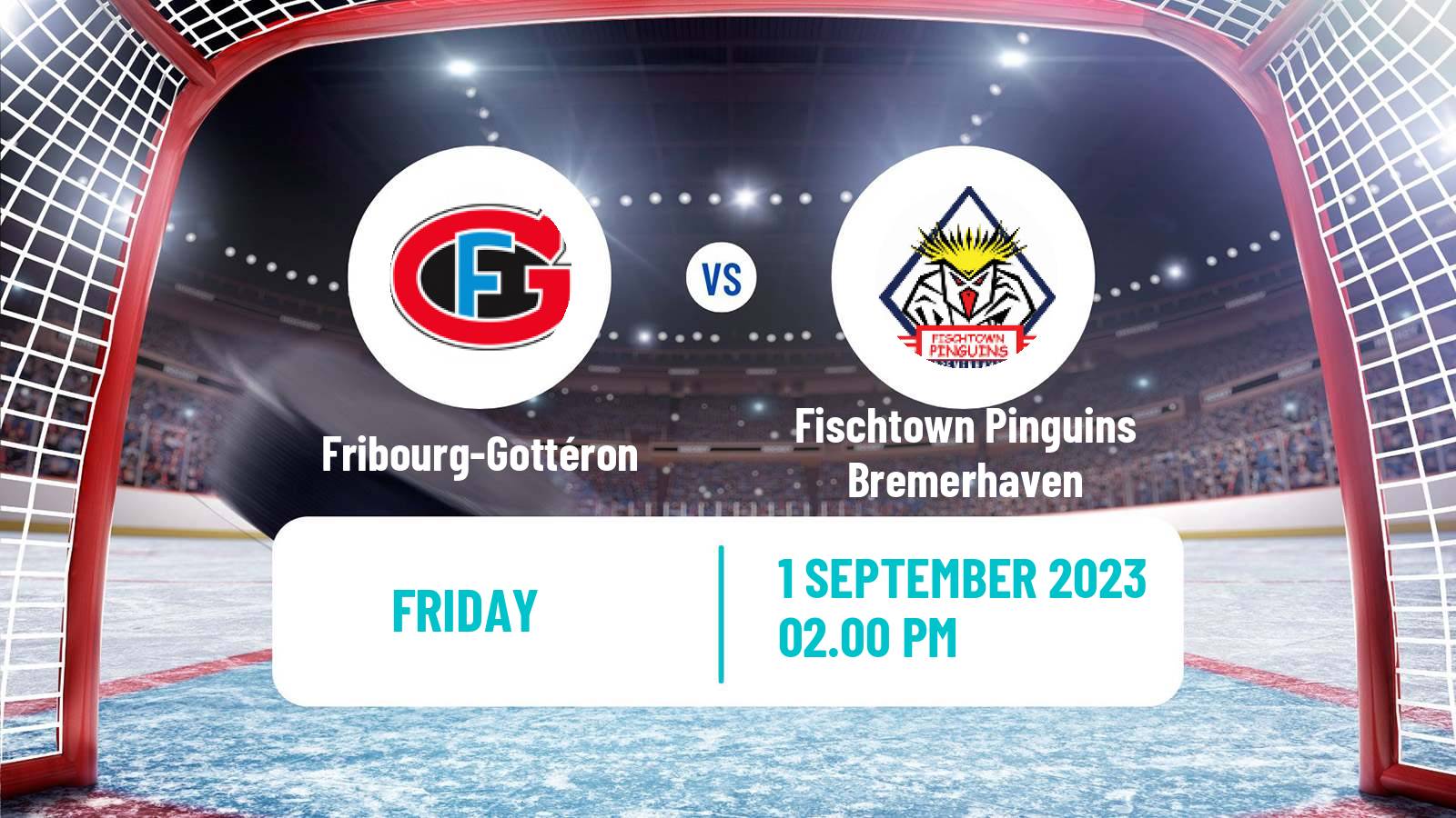 Hockey Club Friendly Ice Hockey Fribourg-Gottéron - Fischtown Pinguins Bremerhaven