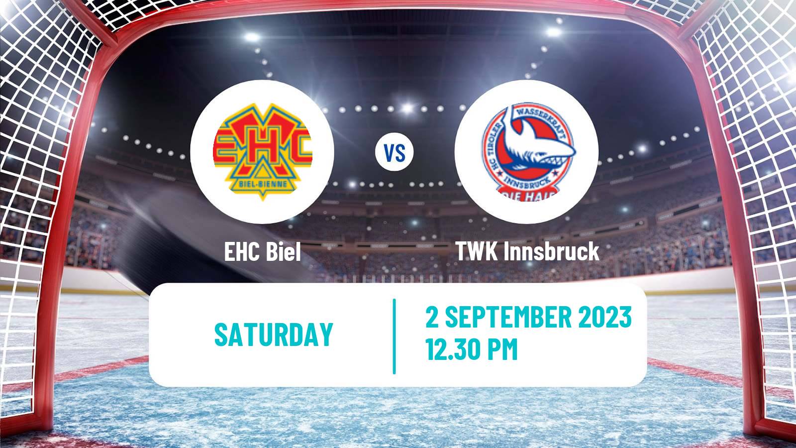 Hockey Champions League Ice Hockey Biel - TWK Innsbruck