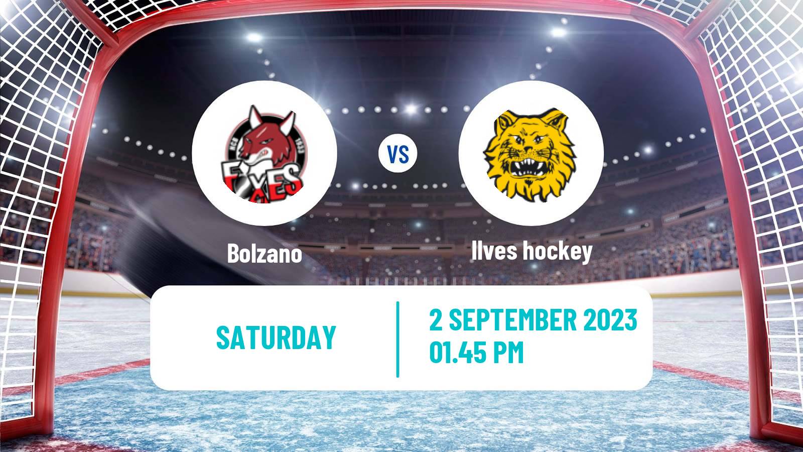 Hockey Champions League Ice Hockey Bolzano - Ilves