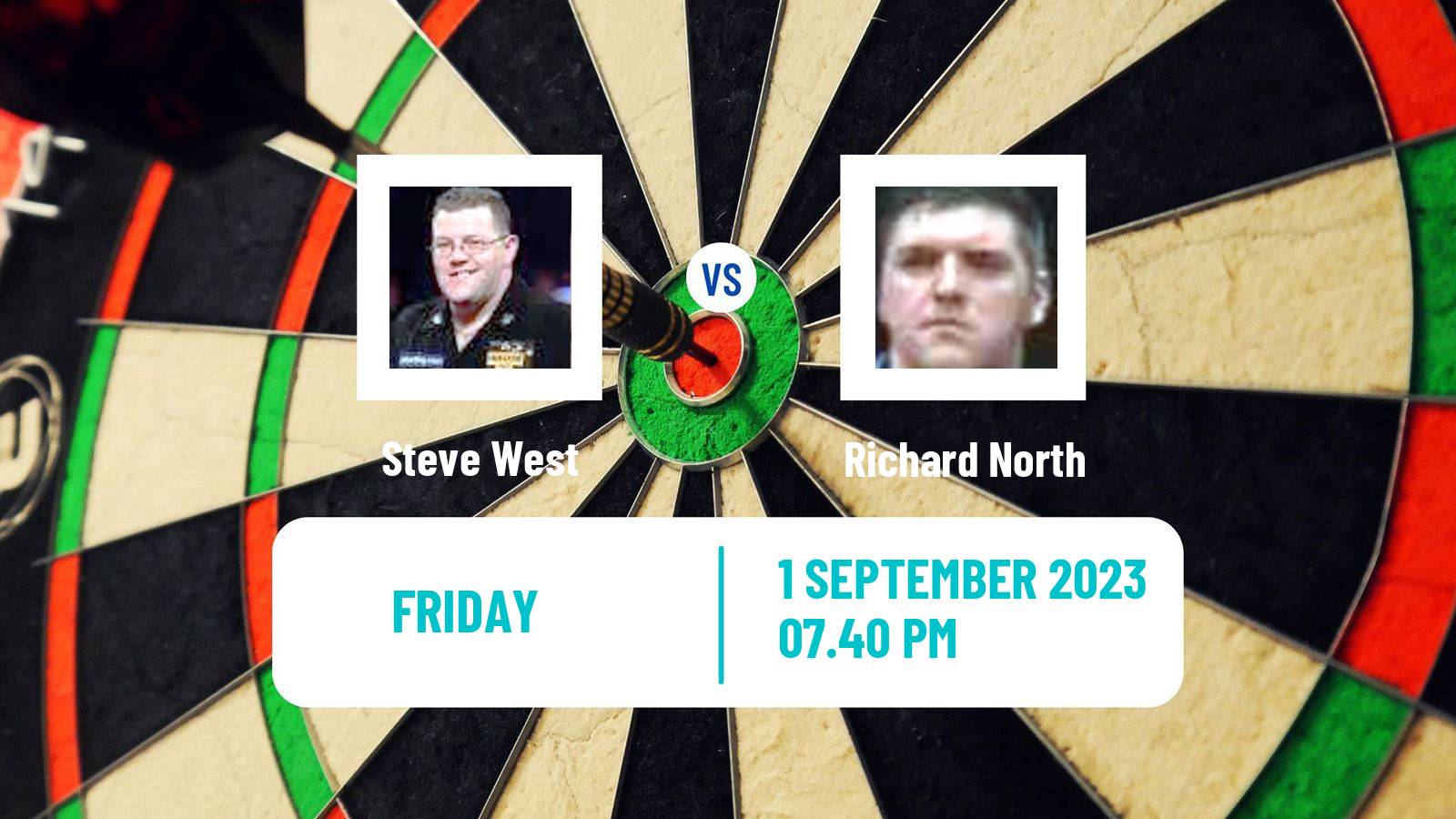 Darts Modus Super Series Steve West - Richard North