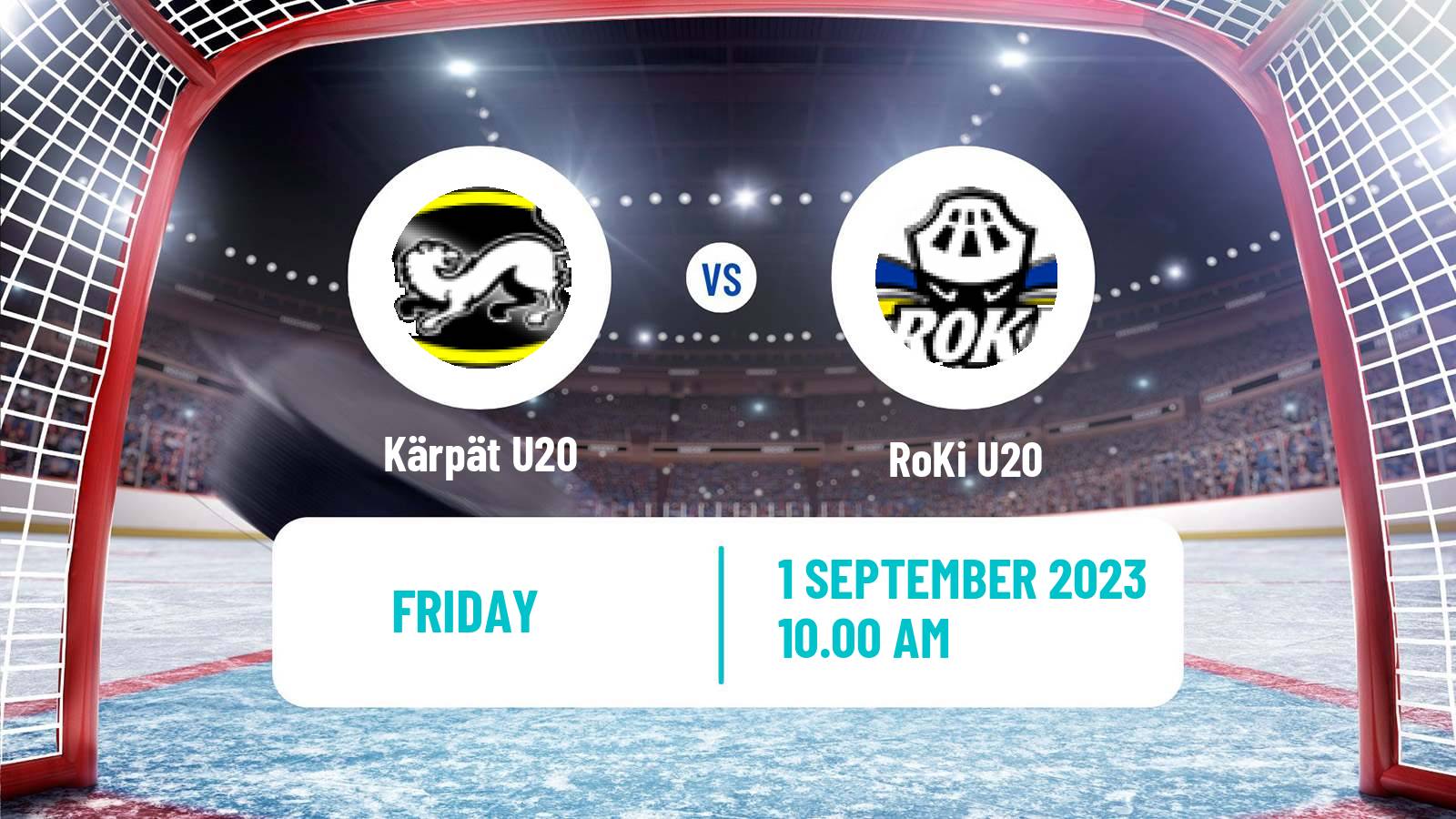 Hockey Finnish SM-sarja U20 Kärpät U20 - RoKi U20