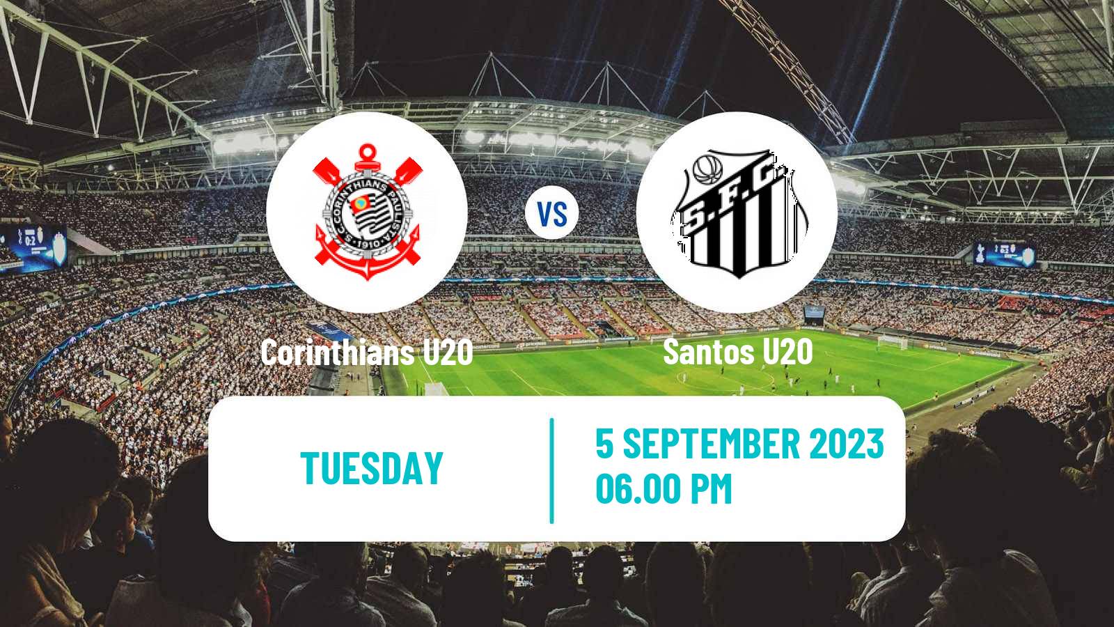 Soccer Copa do Brasil U20 Corinthians U20 - Santos U20