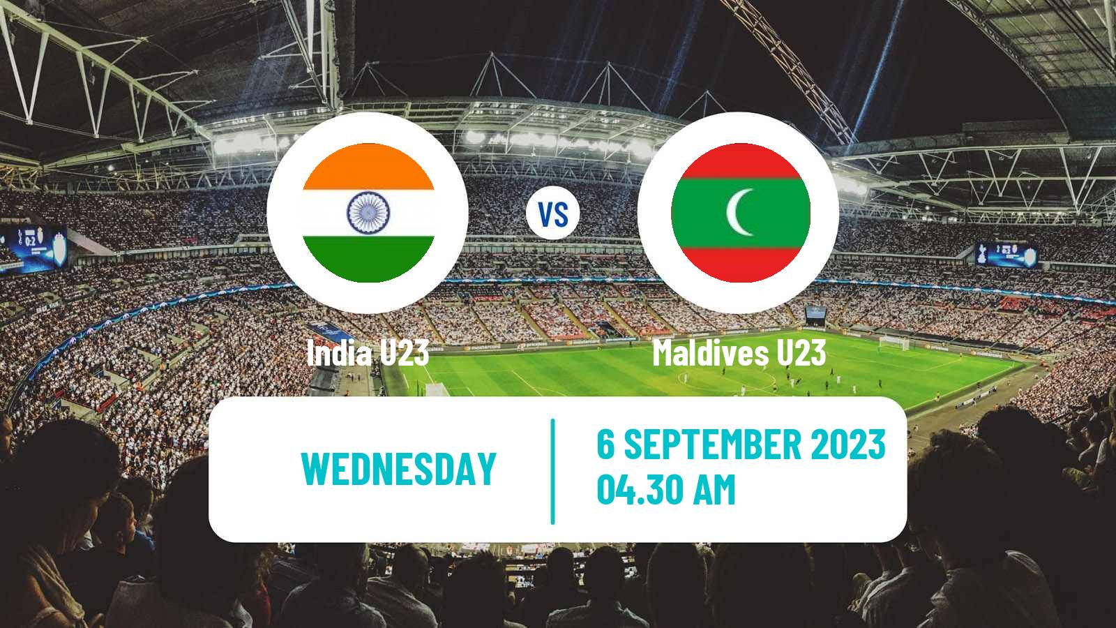 Soccer AFC Asian Cup U23 India U23 - Maldives U23