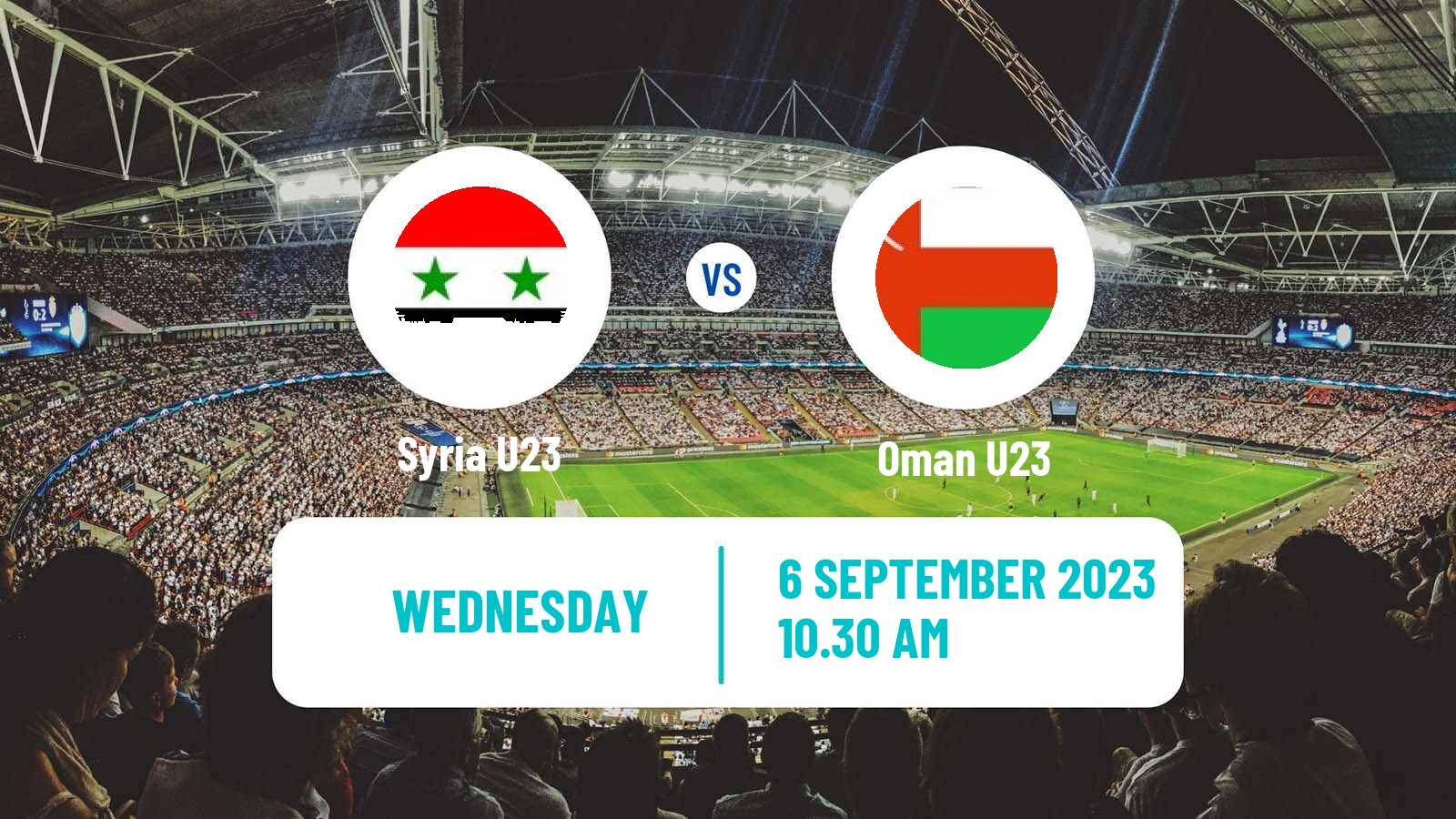 Soccer AFC Asian Cup U23 Syria U23 - Oman U23