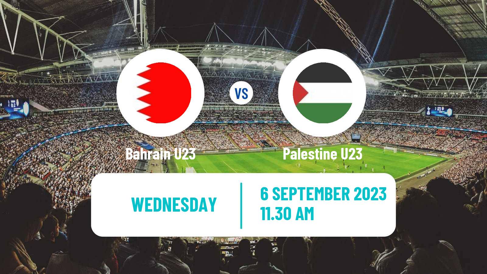 Soccer AFC Asian Cup U23 Bahrain U23 - Palestine U23