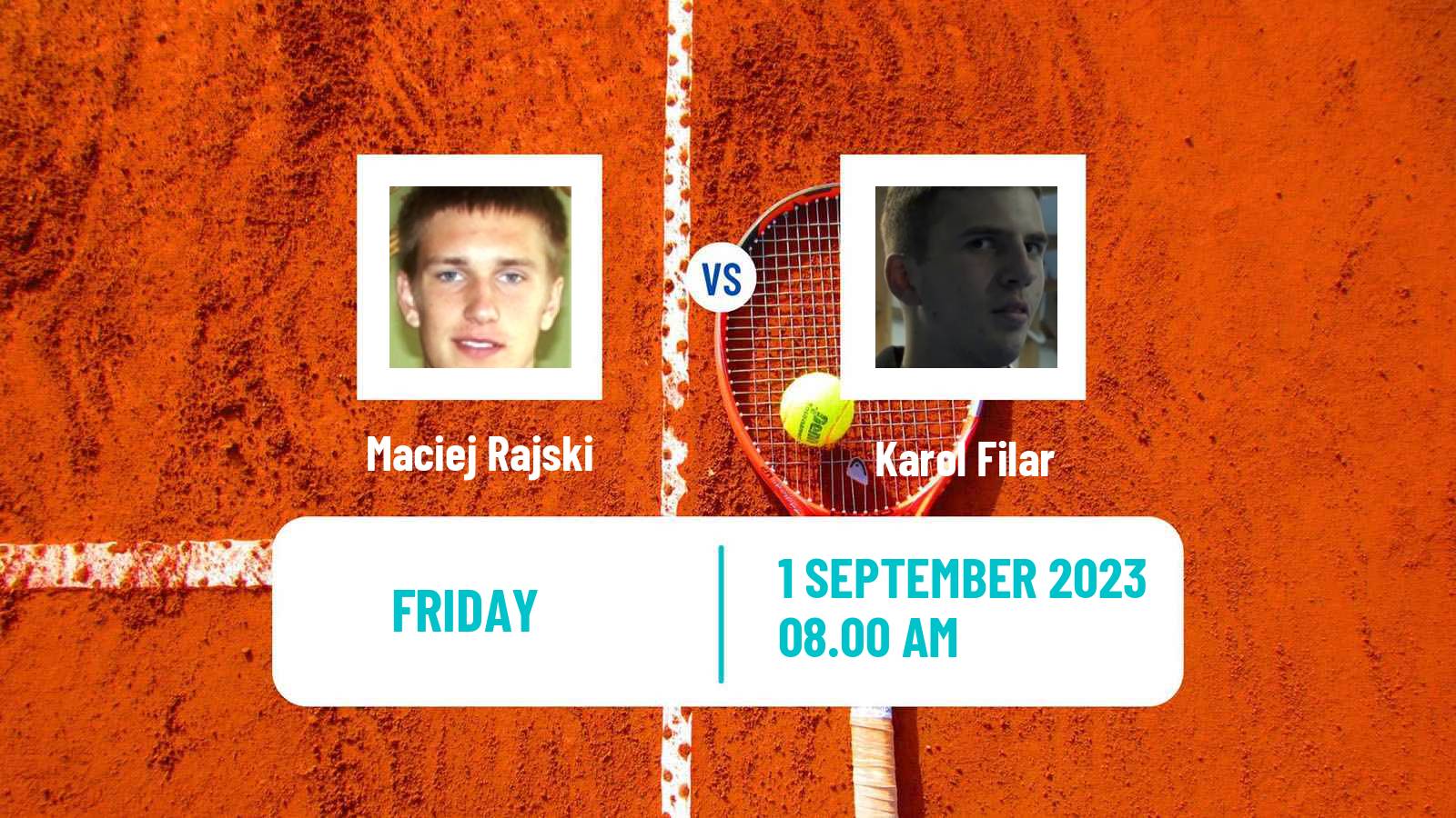 Tennis ITF M15 Szczawno Men Maciej Rajski - Karol Filar