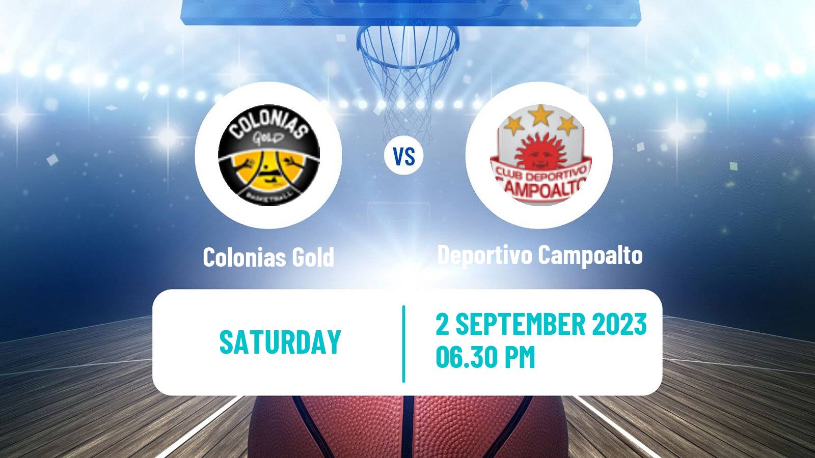 Basketball Paraguayan LNB Basketball Colonias Gold - Deportivo Campoalto
