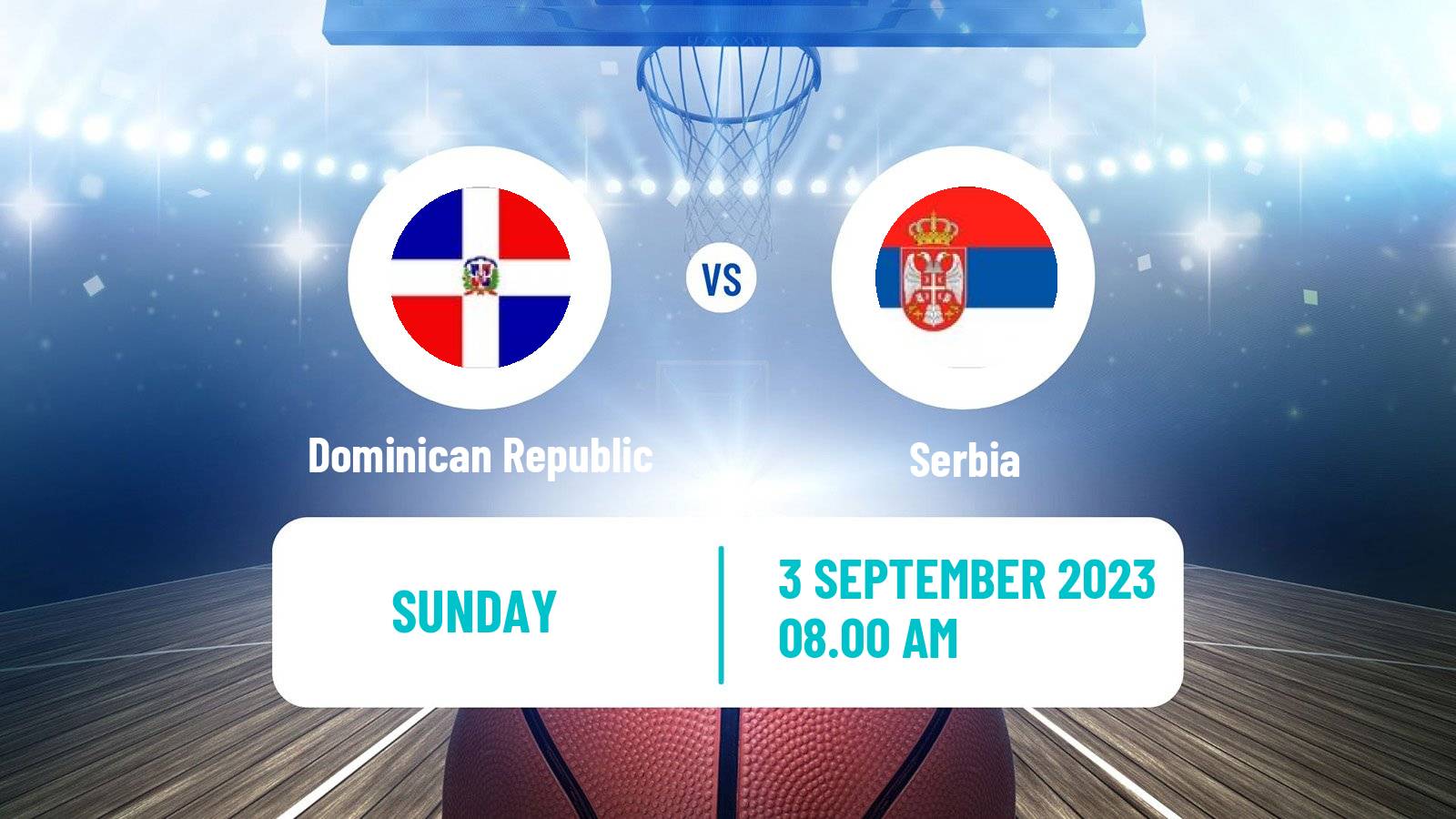 Basketball World Championship Basketball Dominican Republic - Serbia
