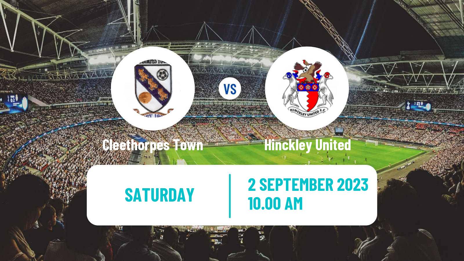 Soccer English FA Cup Cleethorpes Town - Hinckley United