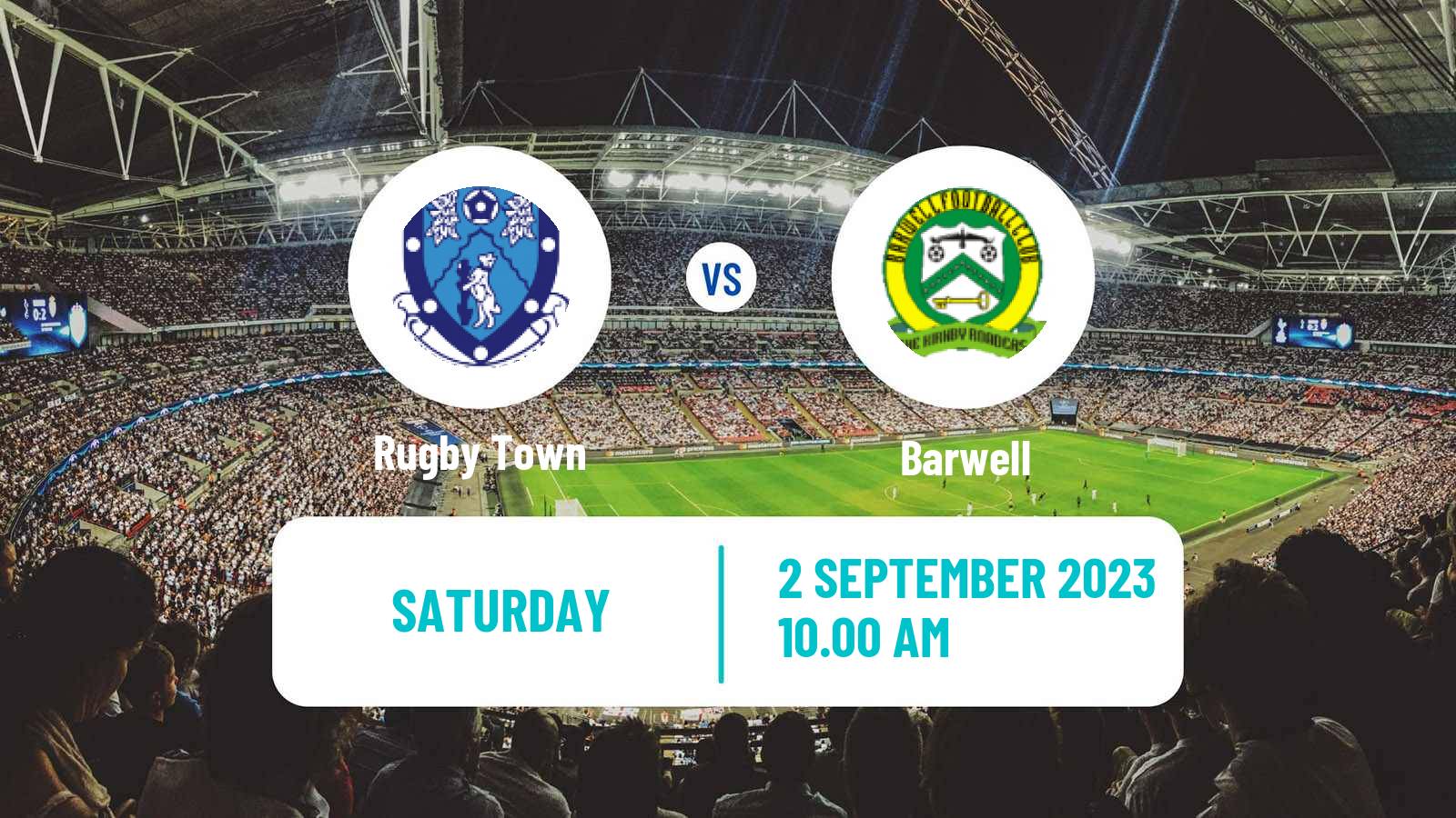 Soccer English FA Cup Rugby Town - Barwell