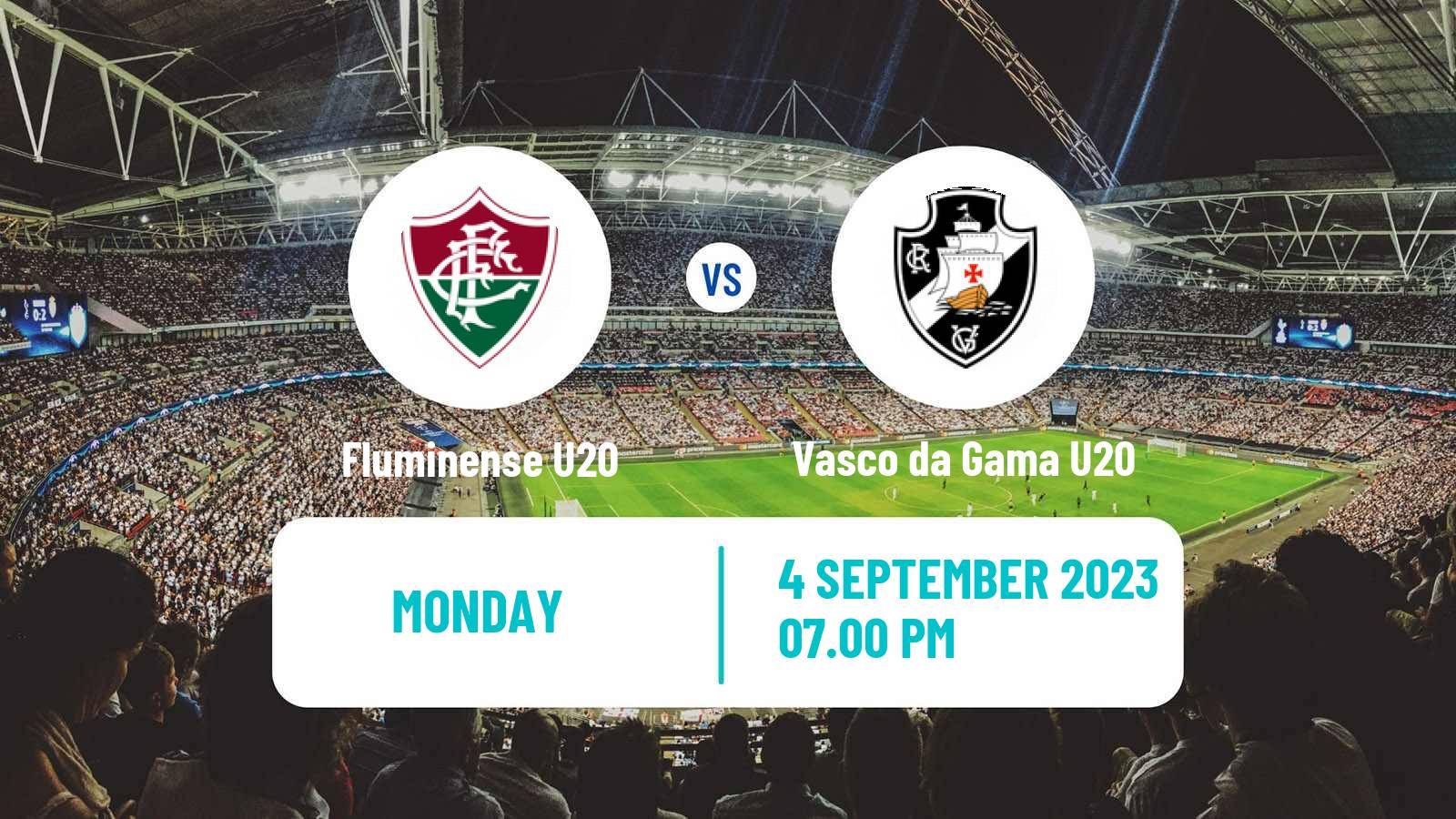 Soccer Copa do Brasil U20 Fluminense U20 - Vasco da Gama U20