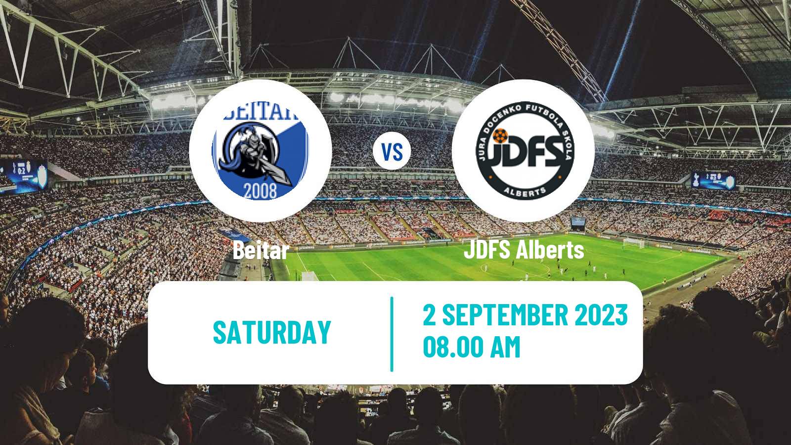 Soccer Latvian 1 Liga Beitar - JDFS Alberts