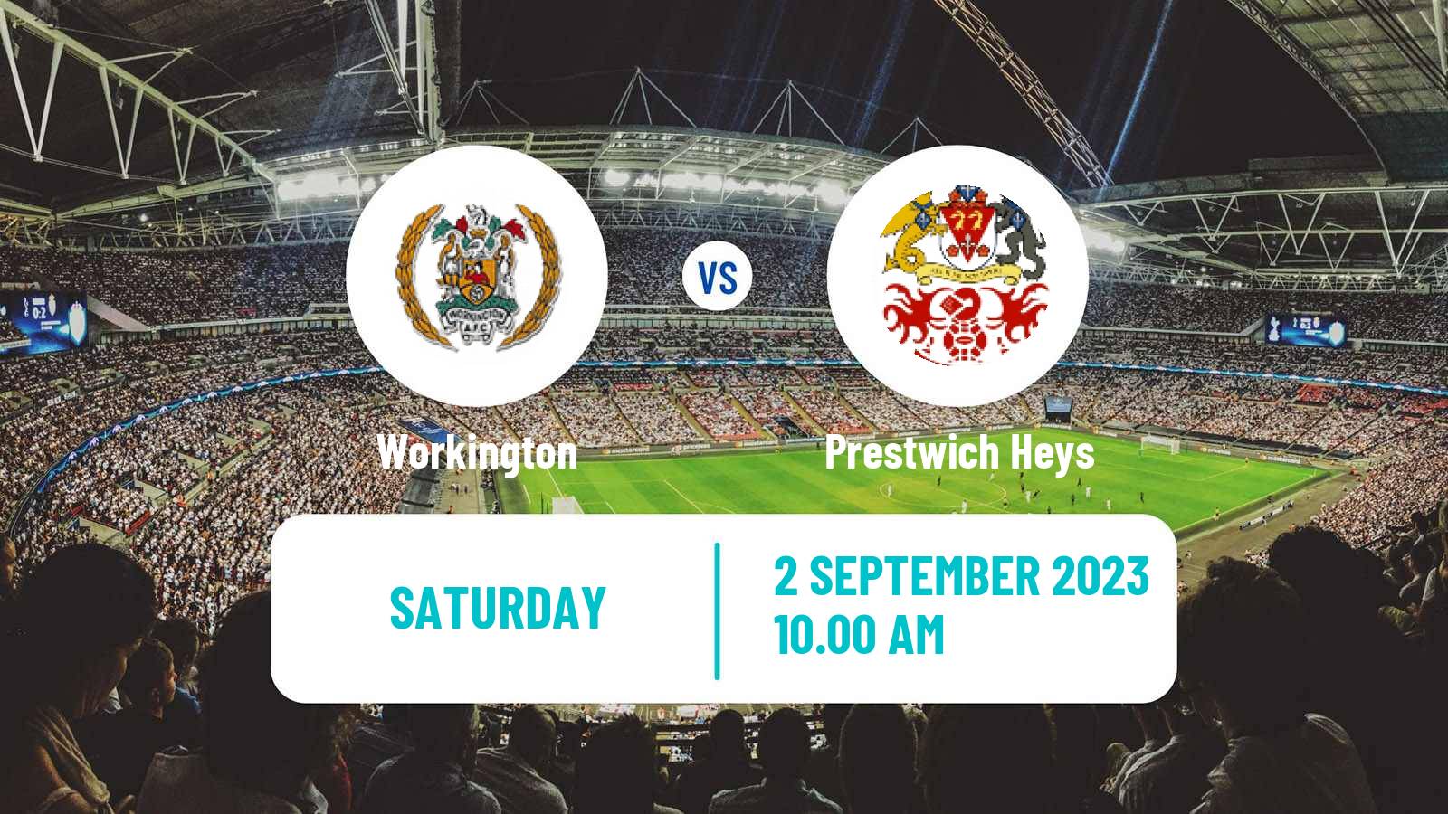 Soccer English FA Cup Workington - Prestwich Heys