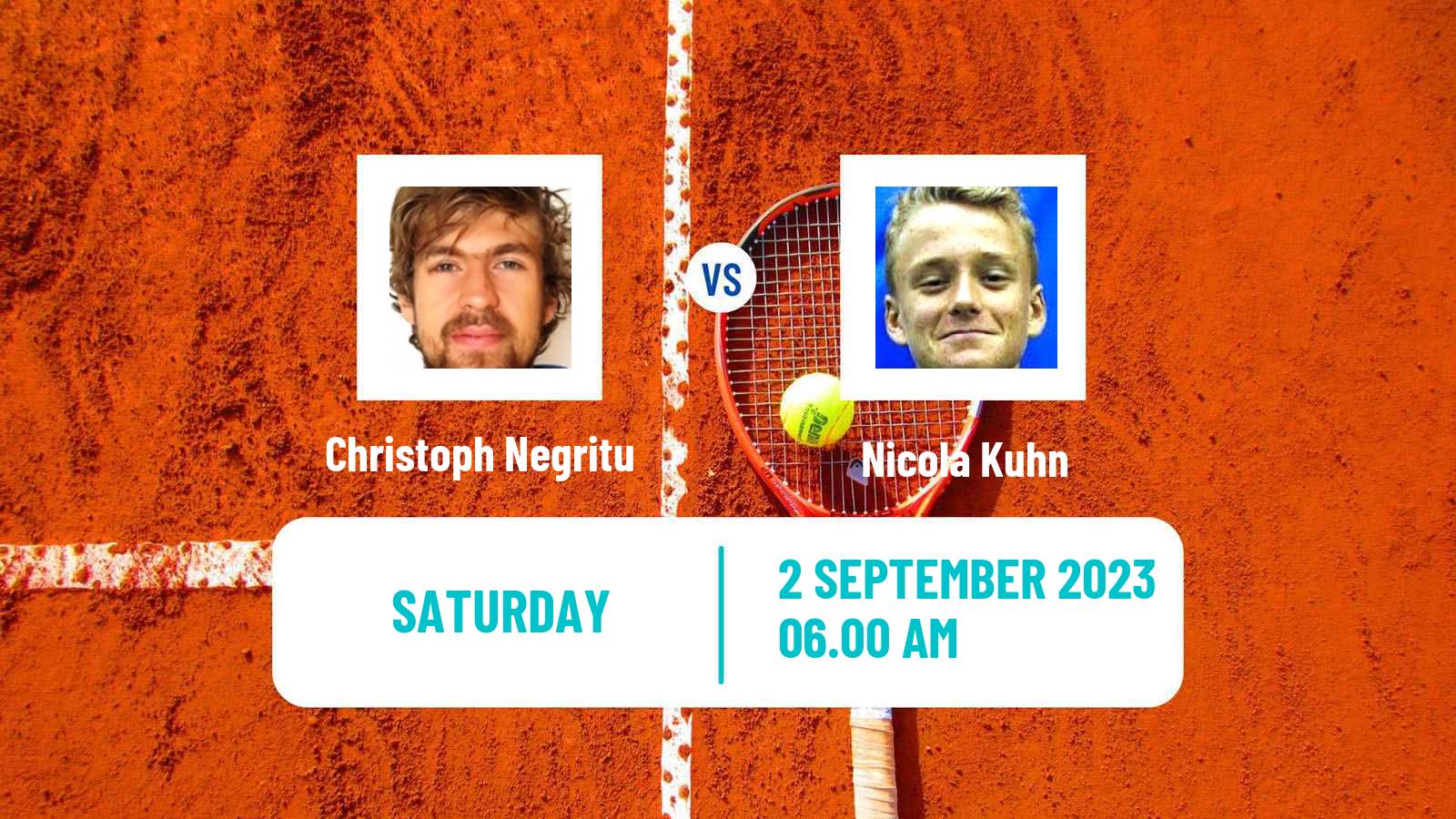 Tennis ITF M15 Allershausen Men Christoph Negritu - Nicola Kuhn