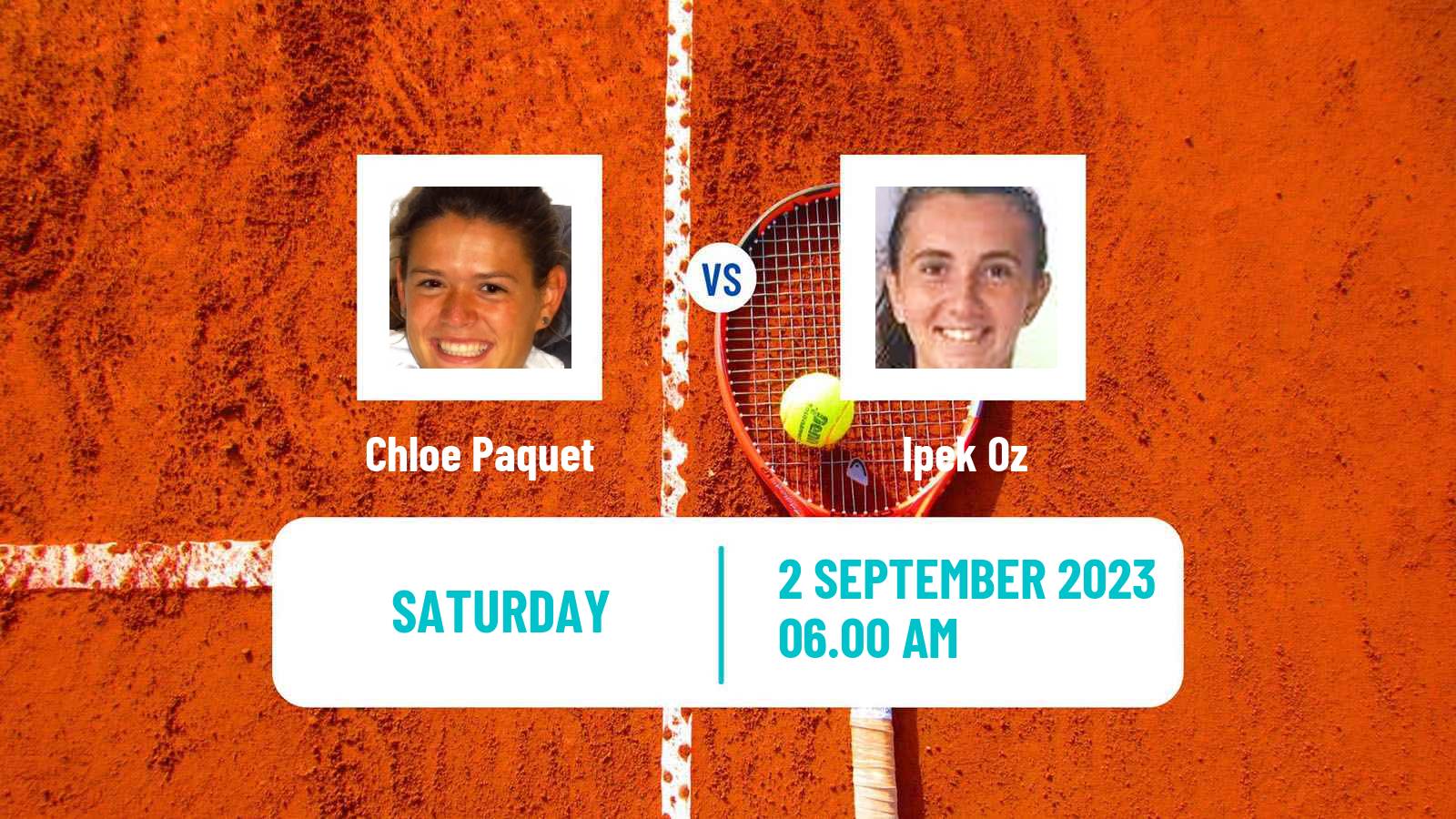 Tennis ITF W60 Collonge Bellerive Women Chloe Paquet - Ipek Oz