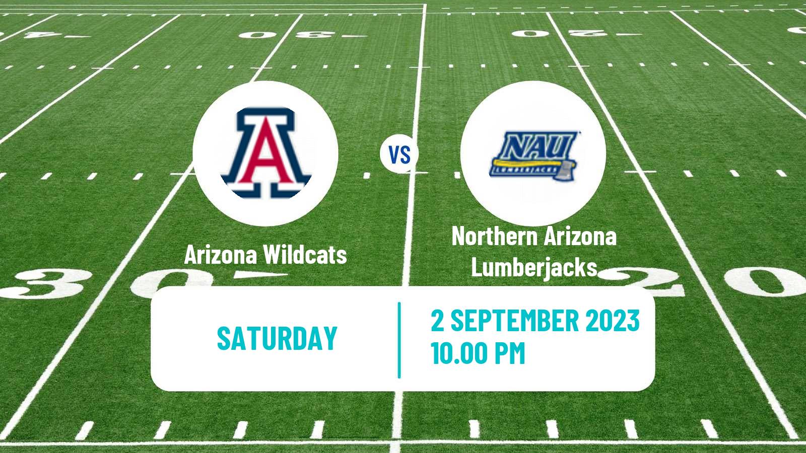 American football NCAA College Football Arizona Wildcats - Northern Arizona Lumberjacks