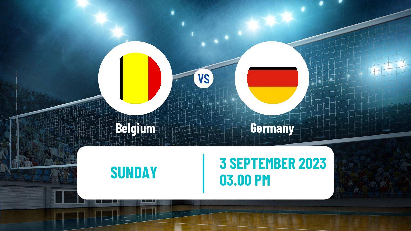 Volleyball European Championships Volleyball Belgium - Germany