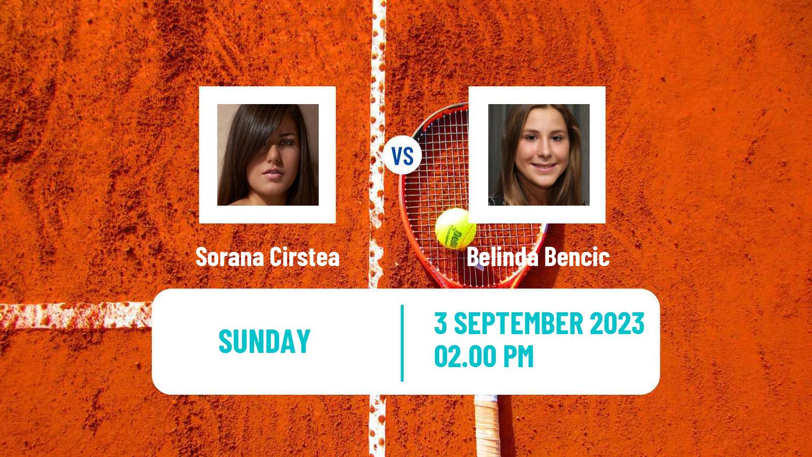 Tennis WTA US Open Sorana Cirstea - Belinda Bencic