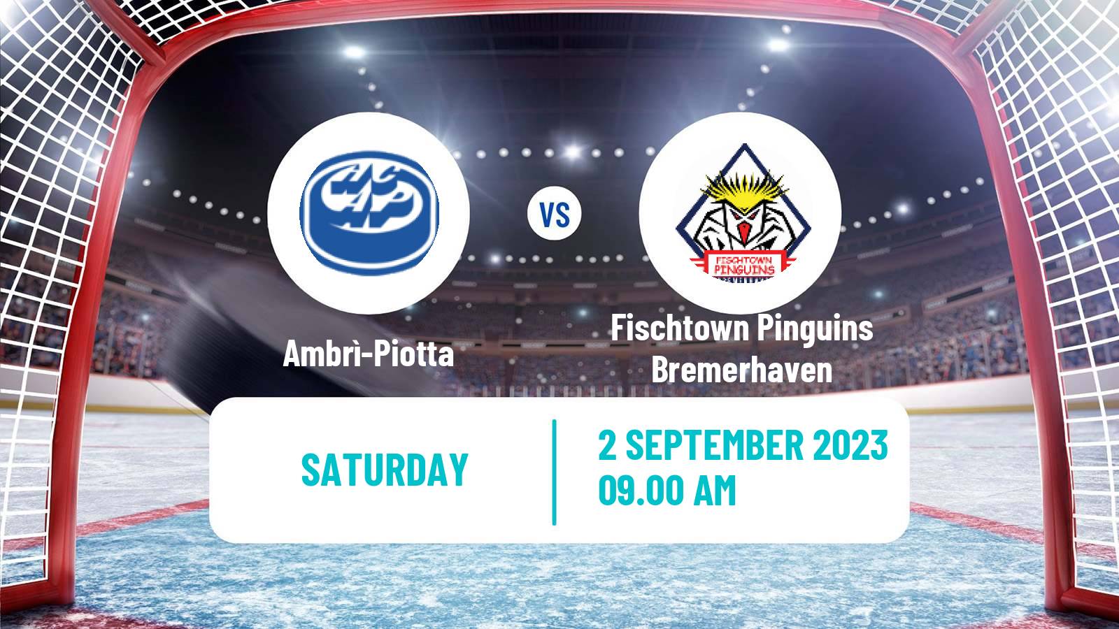 Hockey Club Friendly Ice Hockey Ambrì-Piotta - Fischtown Pinguins Bremerhaven