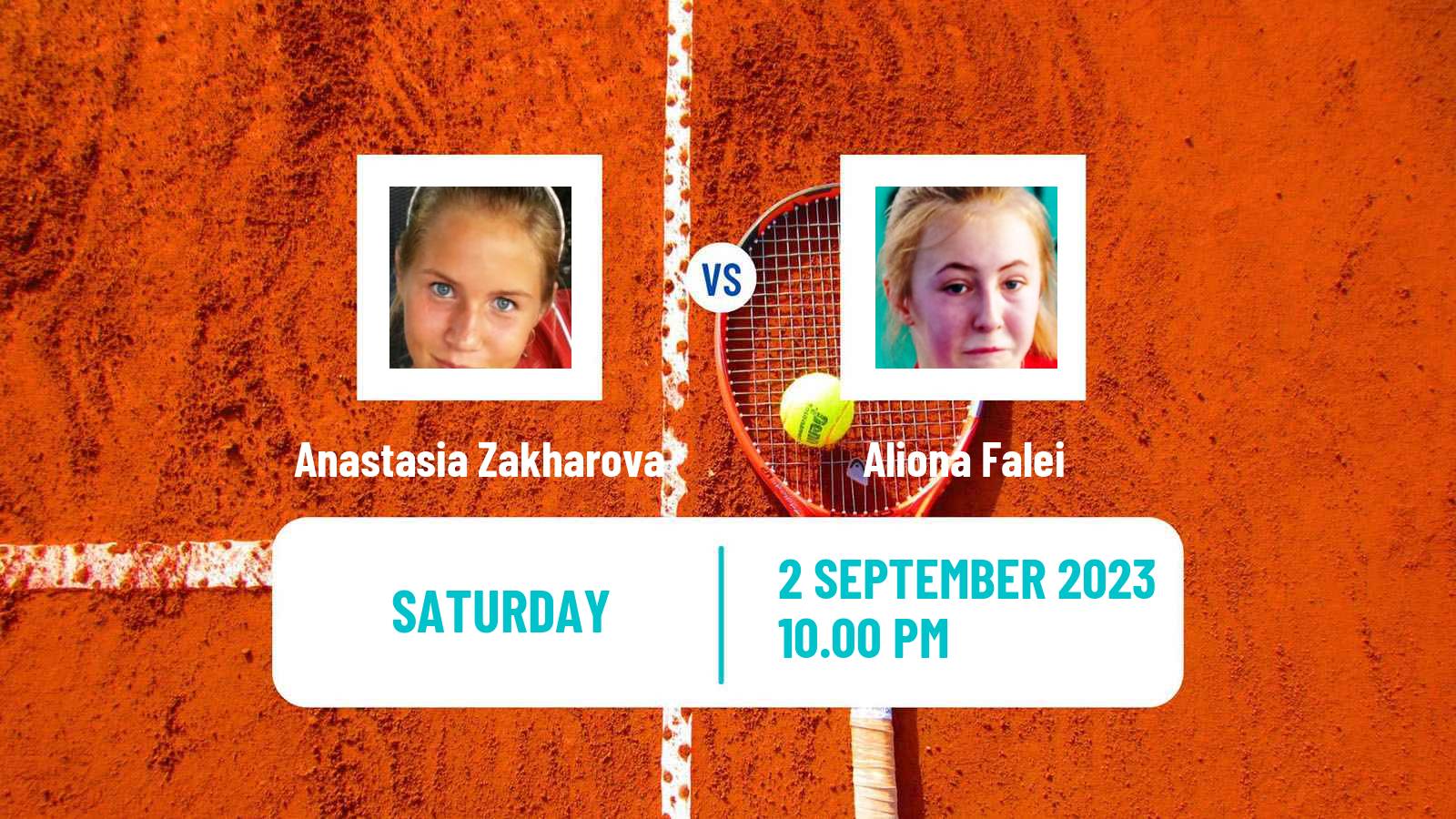 Tennis ITF W25 Nakhon Si Thammarat 3 Women Anastasia Zakharova - Aliona Falei