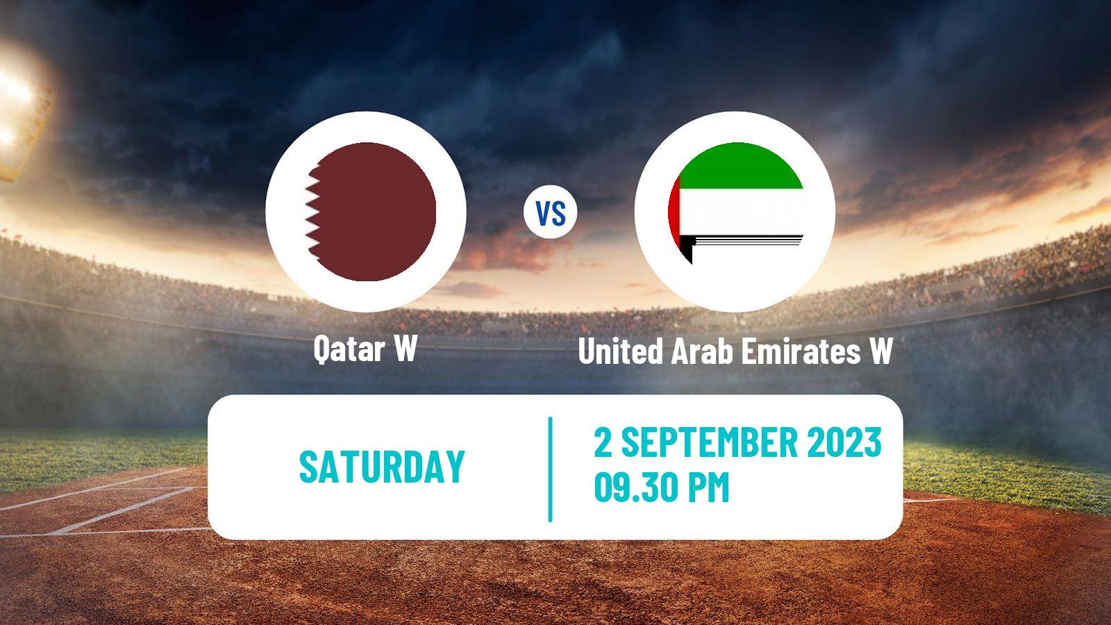 Cricket ICC World Twenty20 Women Qatar W - United Arab Emirates W