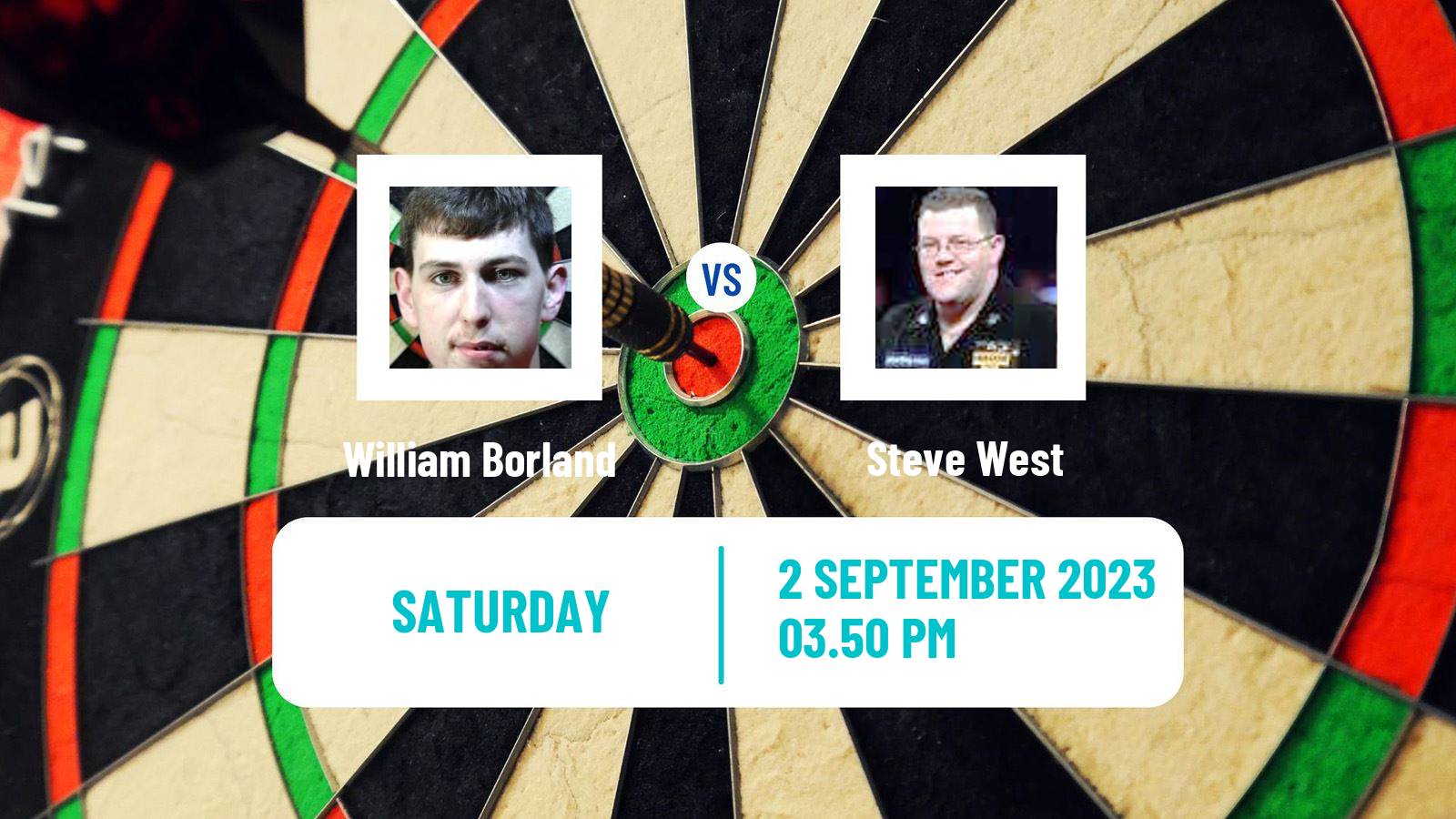 Darts Modus Super Series William Borland - Steve West