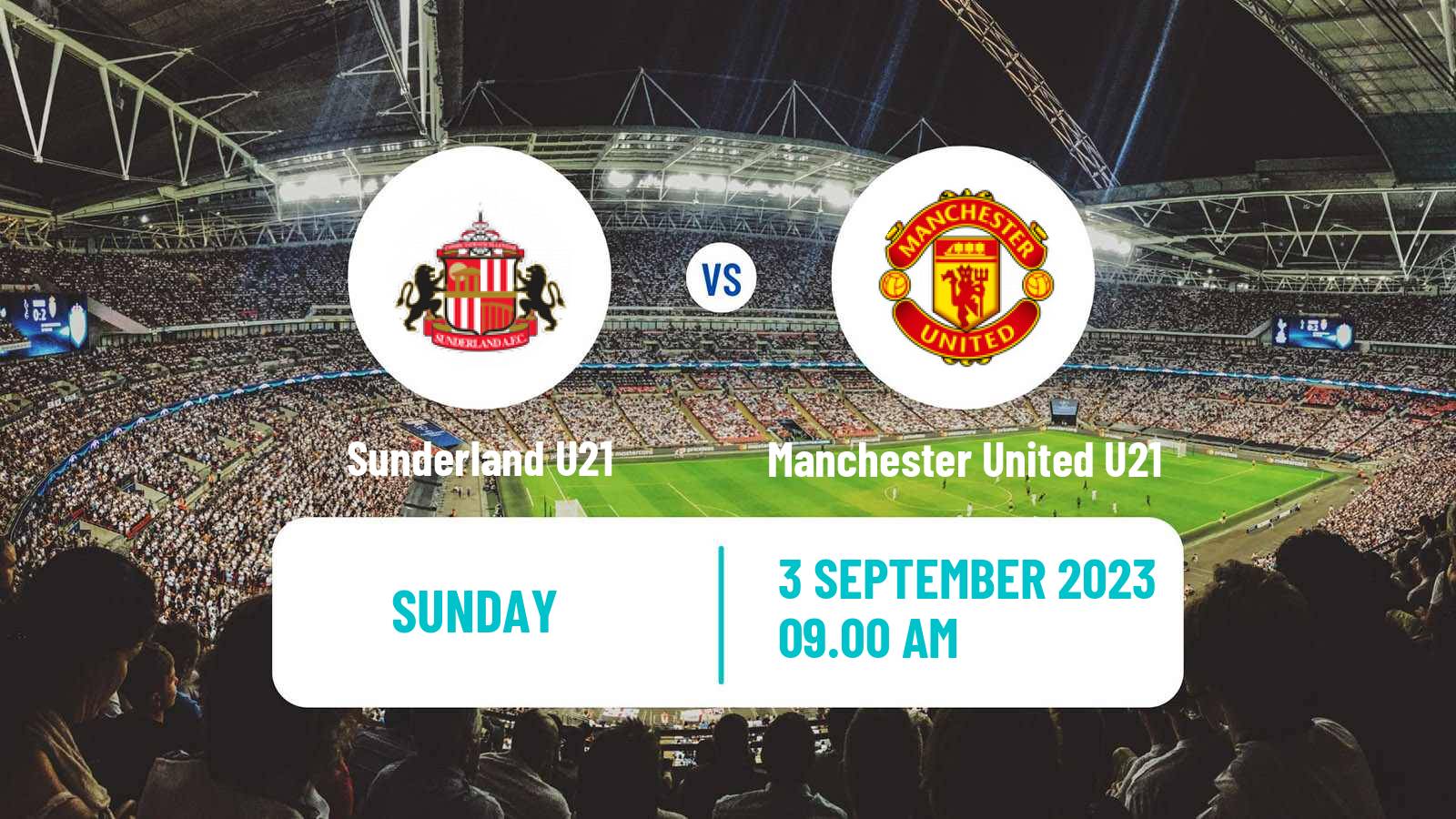 Soccer English Premier League 2 Sunderland U21 - Manchester United U21