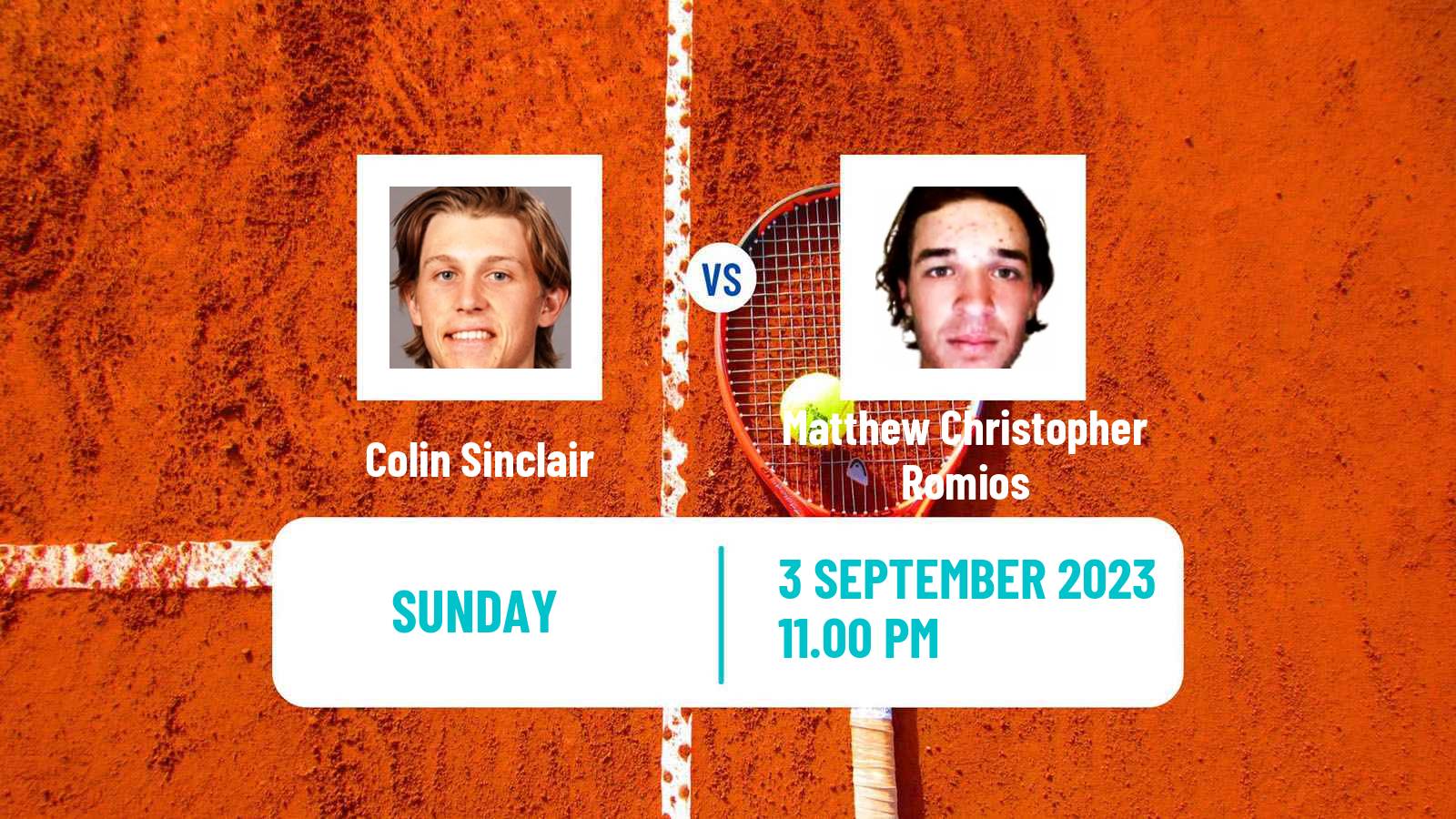 Tennis Shanghai Challenger Men 2023 Colin Sinclair - Matthew Christopher Romios