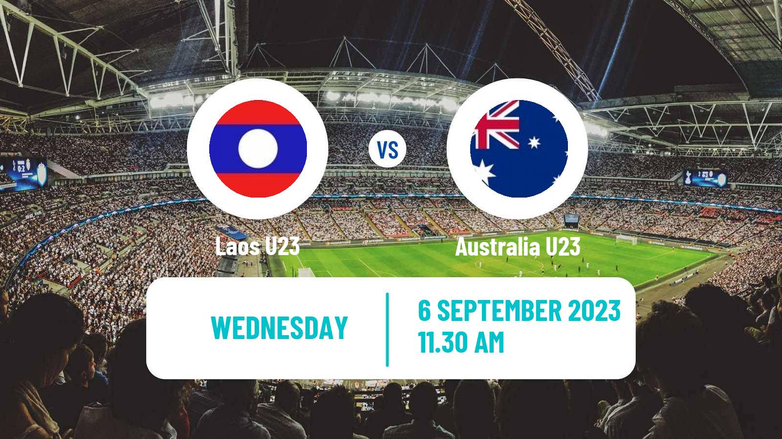 Soccer AFC Asian Cup U23 Laos U23 - Australia U23