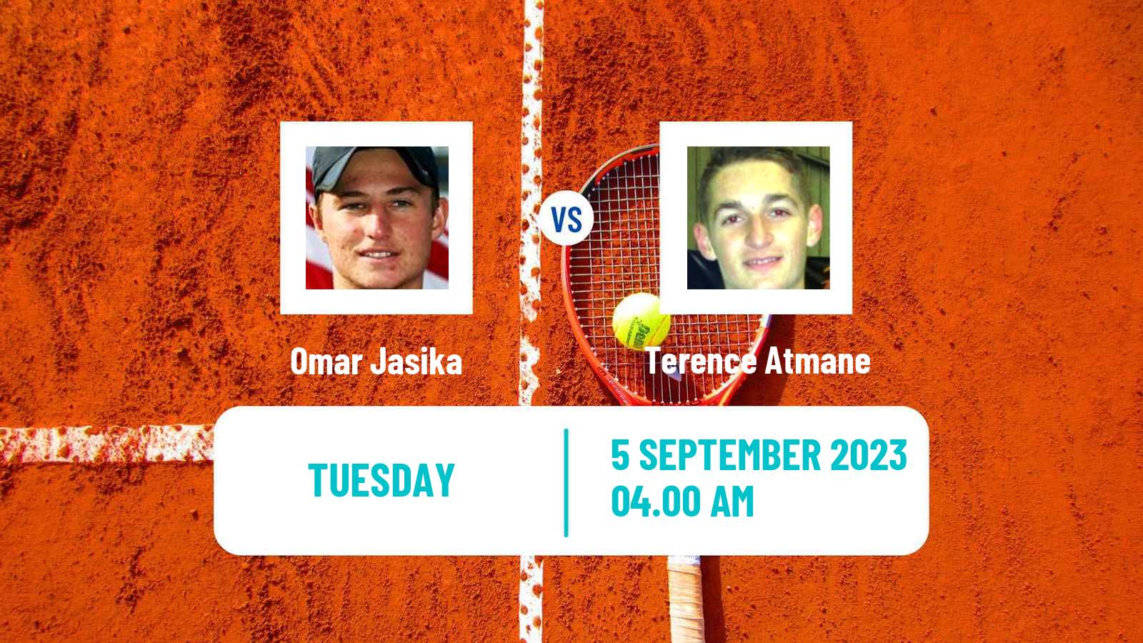 Tennis Shanghai Challenger Men Omar Jasika - Terence Atmane