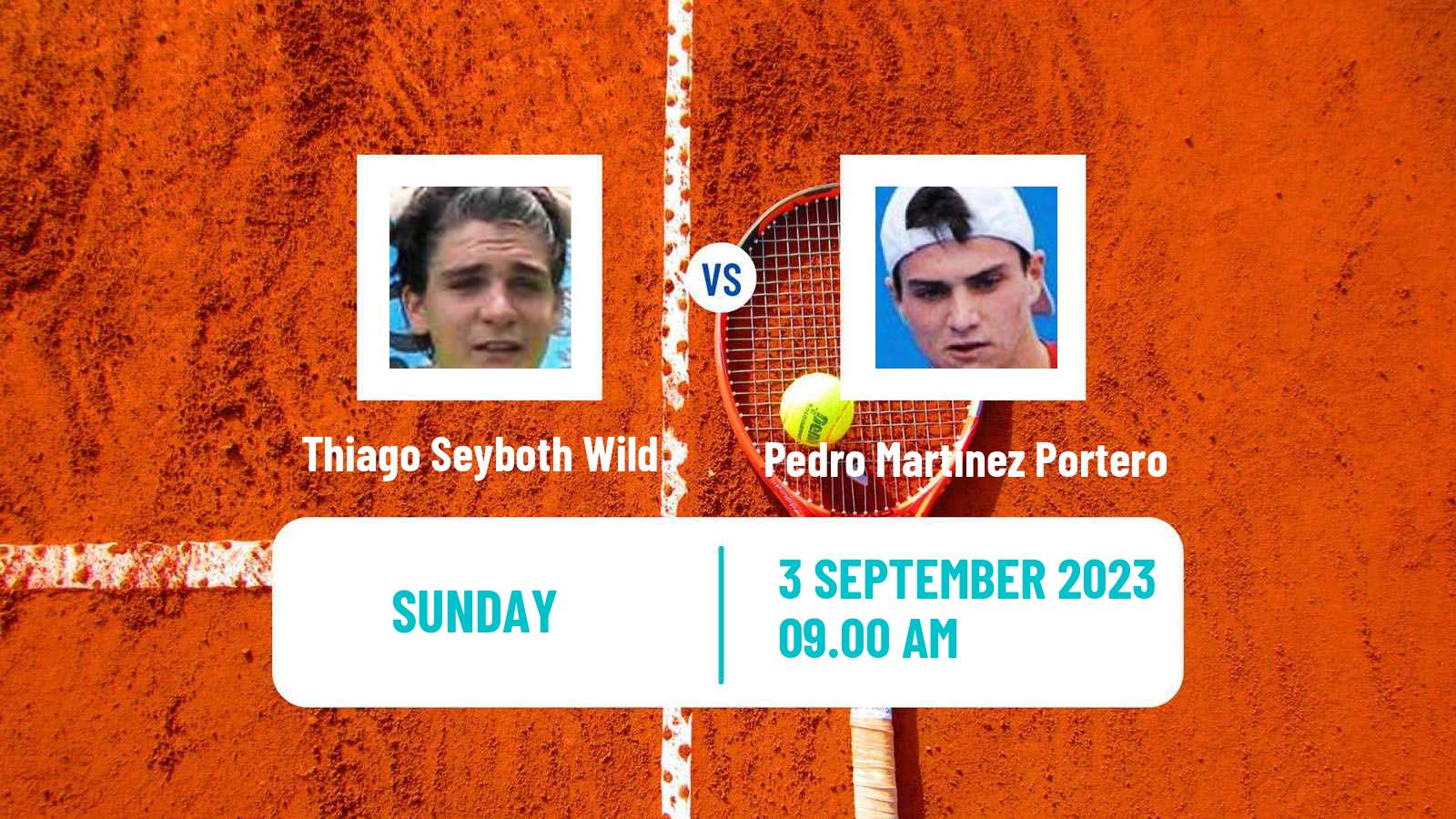 Tennis Como Challenger Men Thiago Seyboth Wild - Pedro Martinez Portero