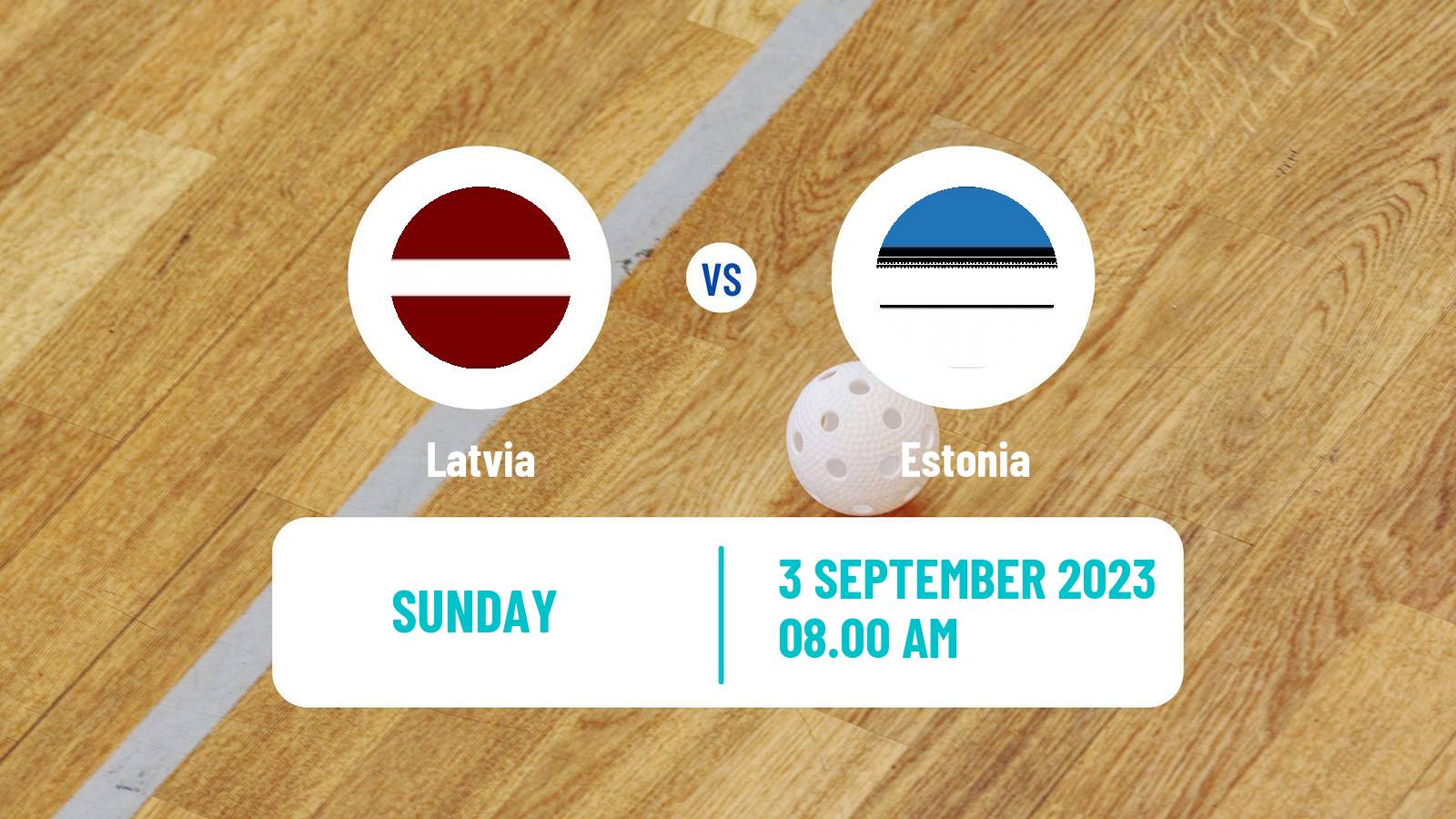 Floorball Friendly International Floorball Latvia - Estonia
