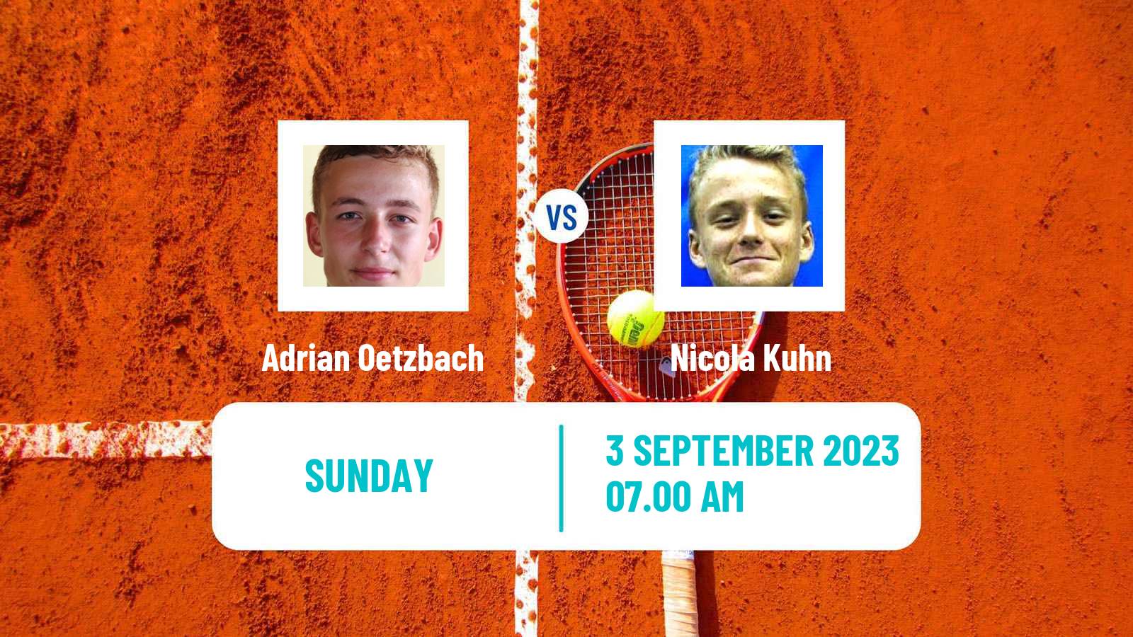 Tennis ITF M15 Allershausen Men Adrian Oetzbach - Nicola Kuhn