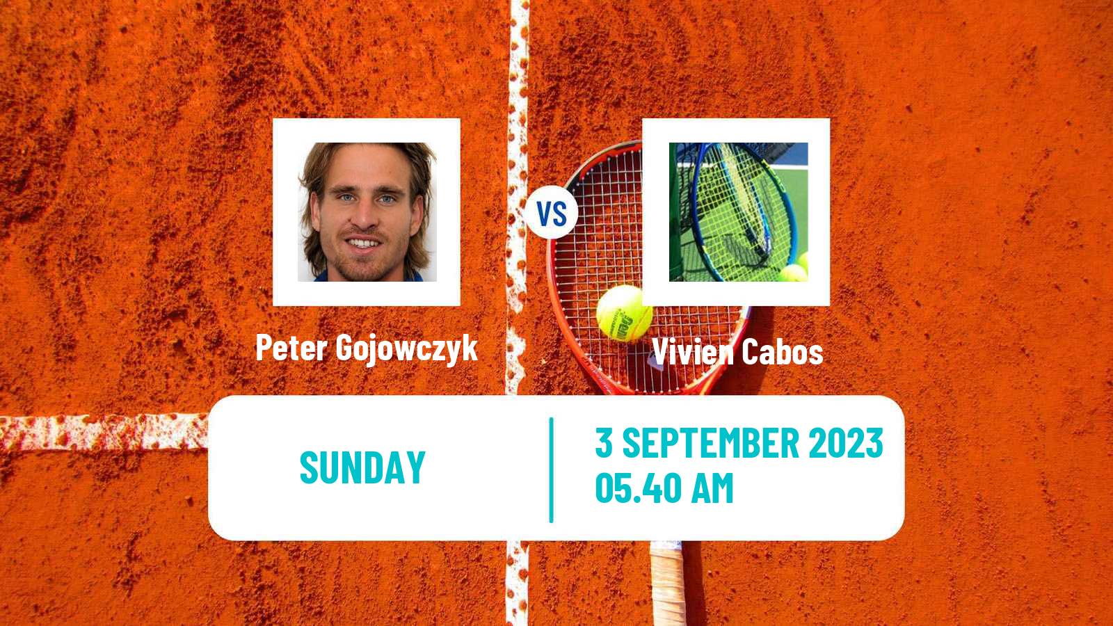 Tennis Cassis Challenger Men Peter Gojowczyk - Vivien Cabos