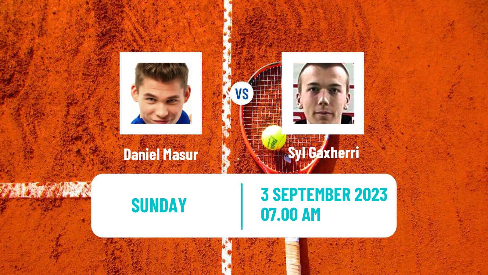 Tennis Tulln Challenger Men Daniel Masur - Syl Gaxherri