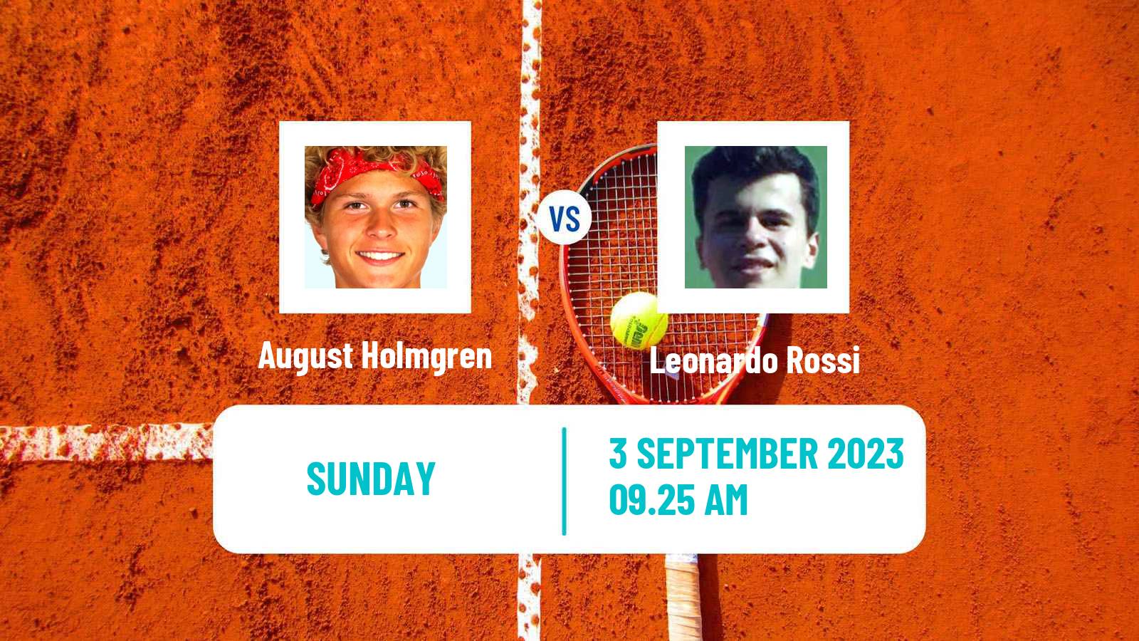 Tennis Cassis Challenger Men August Holmgren - Leonardo Rossi