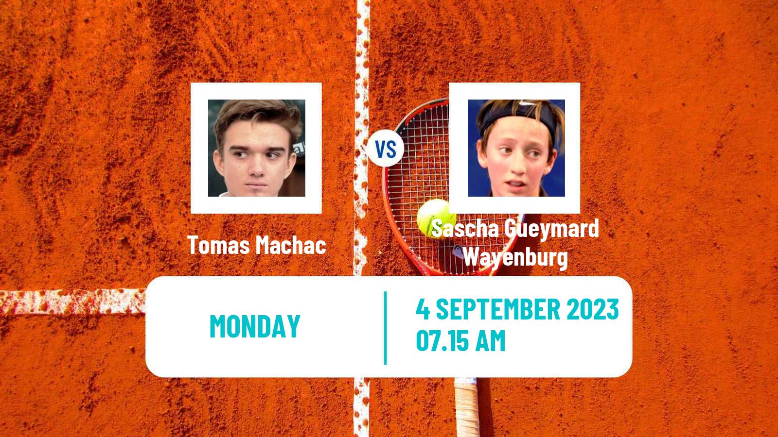 Tennis Cassis Challenger Men Tomas Machac - Sascha Gueymard Wayenburg