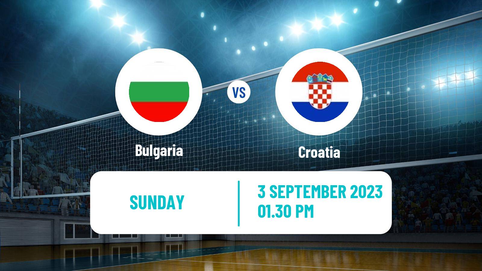 Volleyball European Championships Volleyball Bulgaria - Croatia