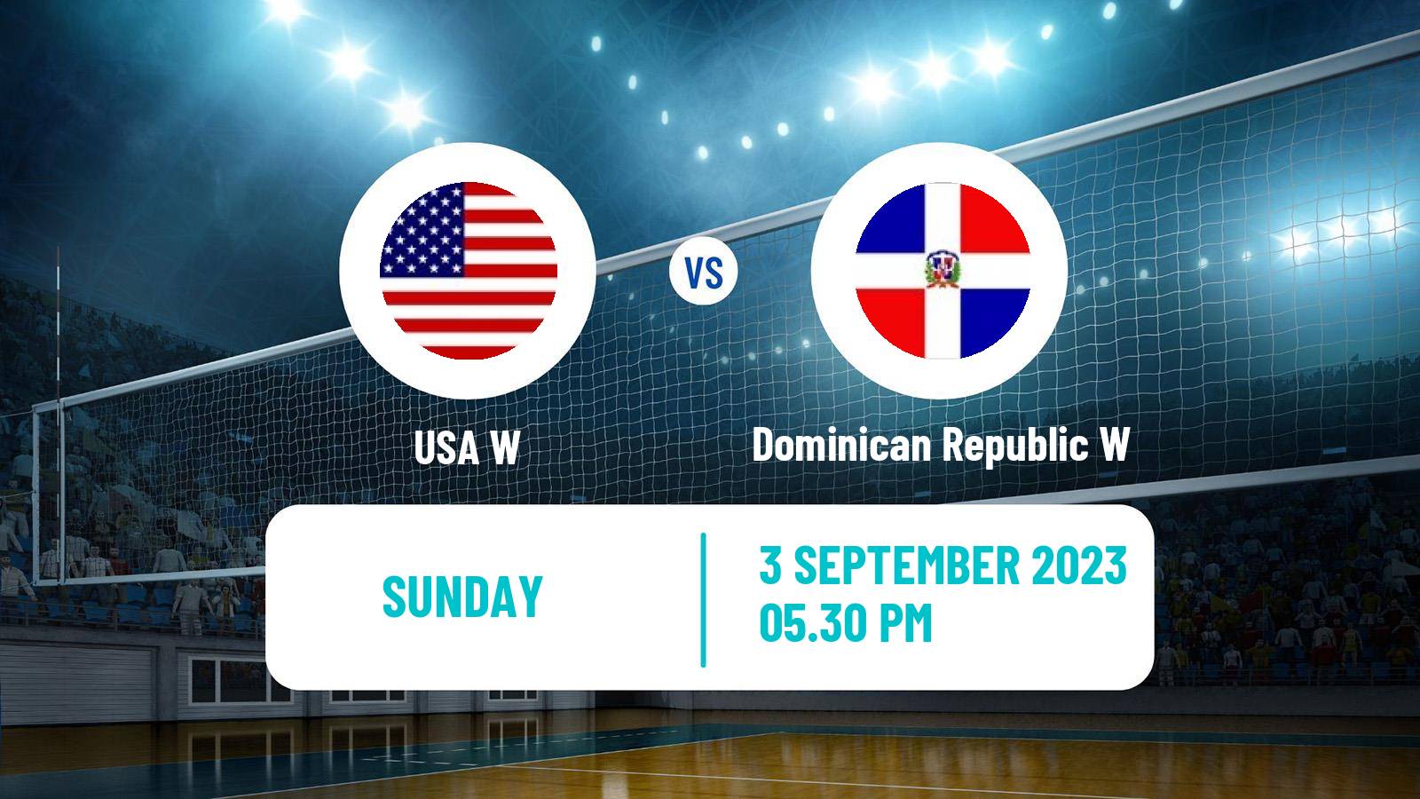 Volleyball NORCECA Championship Volleyball Women USA W - Dominican Republic W