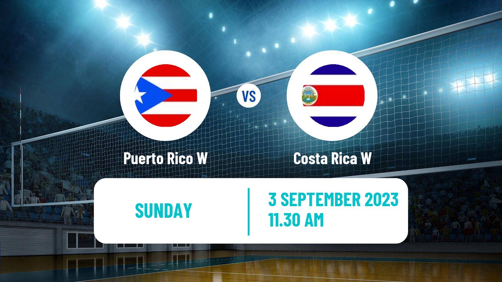Volleyball NORCECA Championship Volleyball Women Puerto Rico W - Costa Rica W