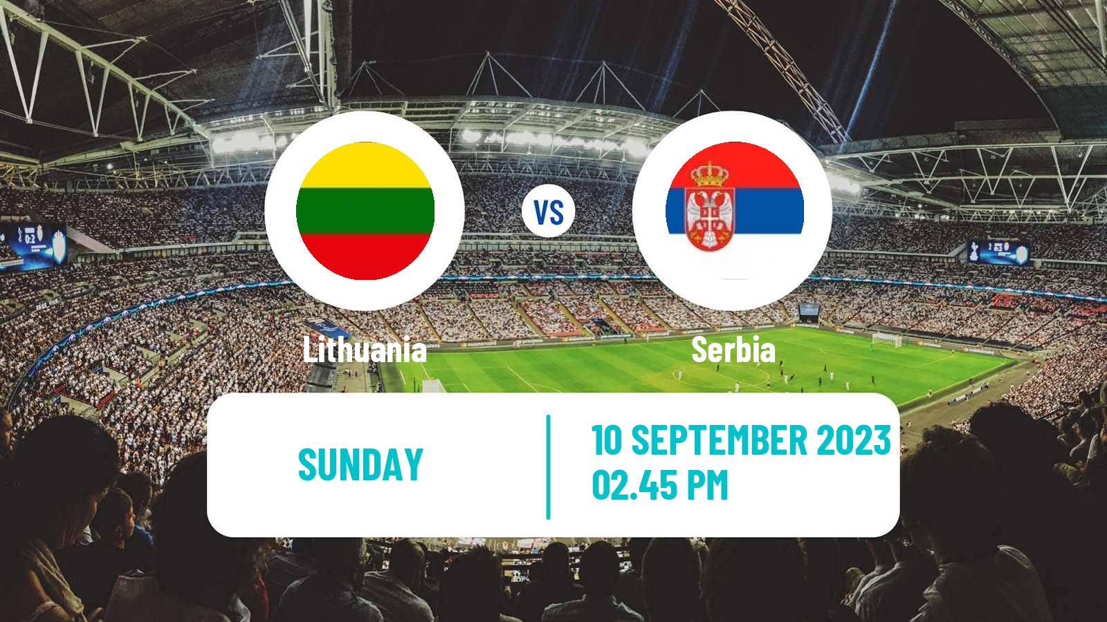 Soccer UEFA Euro Lithuania - Serbia