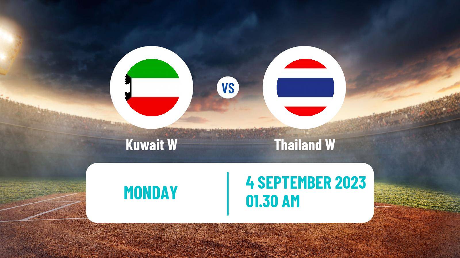 Cricket ICC World Twenty20 Women Kuwait W - Thailand W