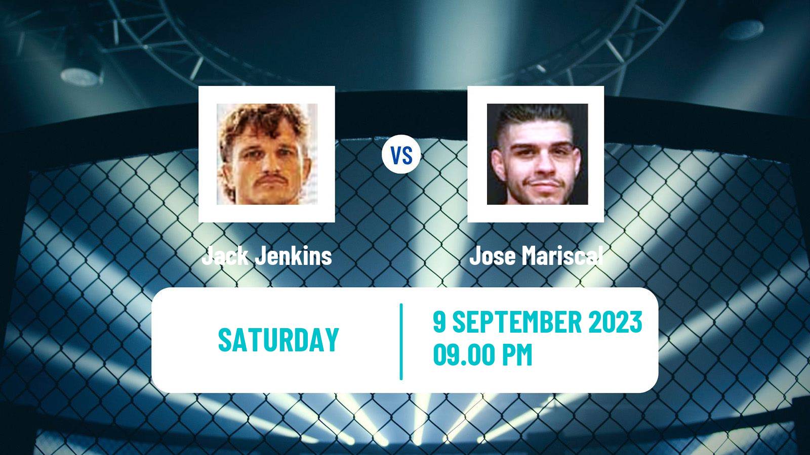 MMA Featherweight UFC Men Jack Jenkins - Jose Mariscal