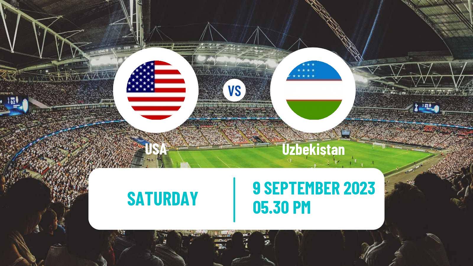 Soccer Friendly USA - Uzbekistan