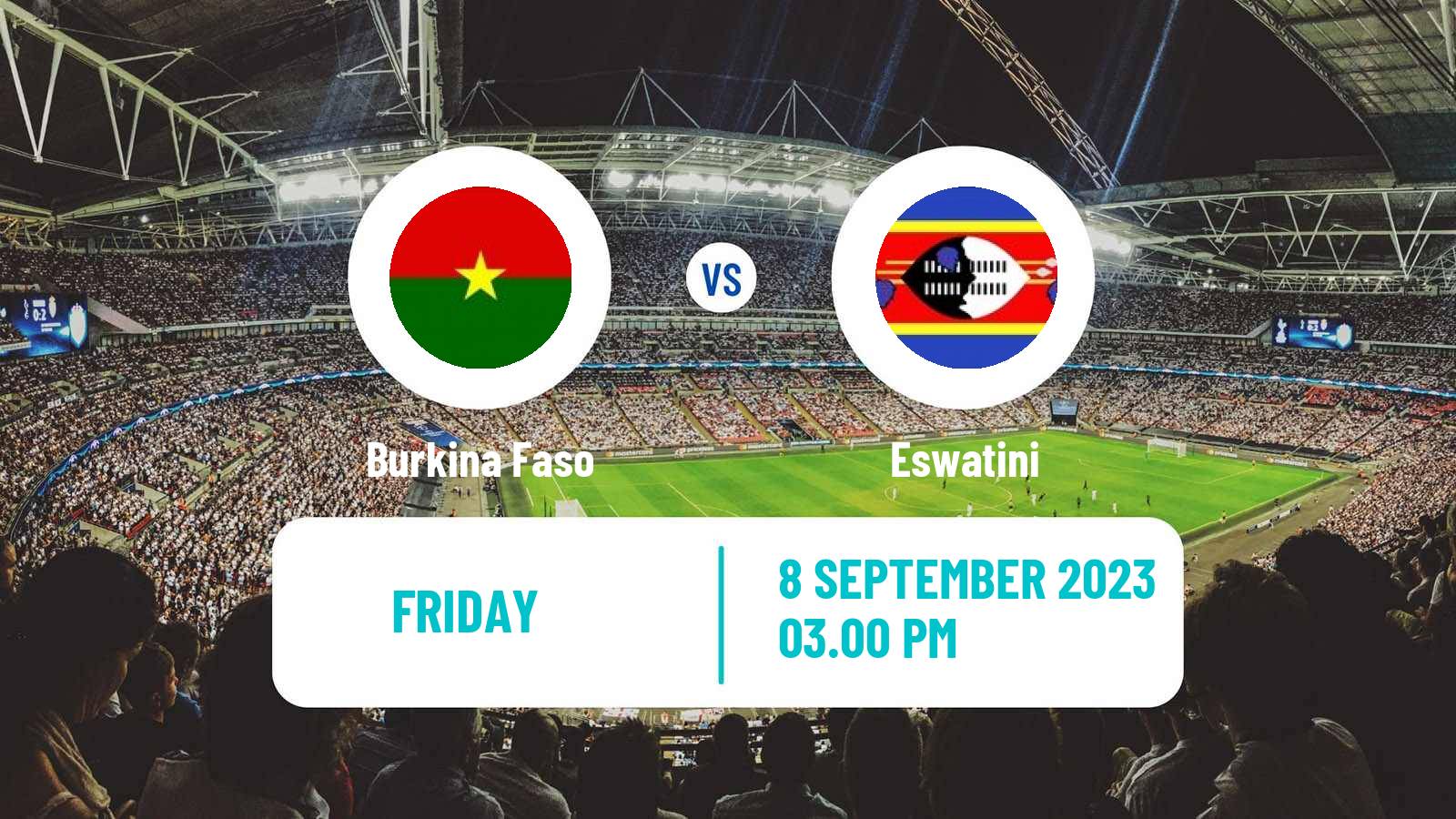 Soccer Africa Cup of Nations Burkina Faso - Eswatini